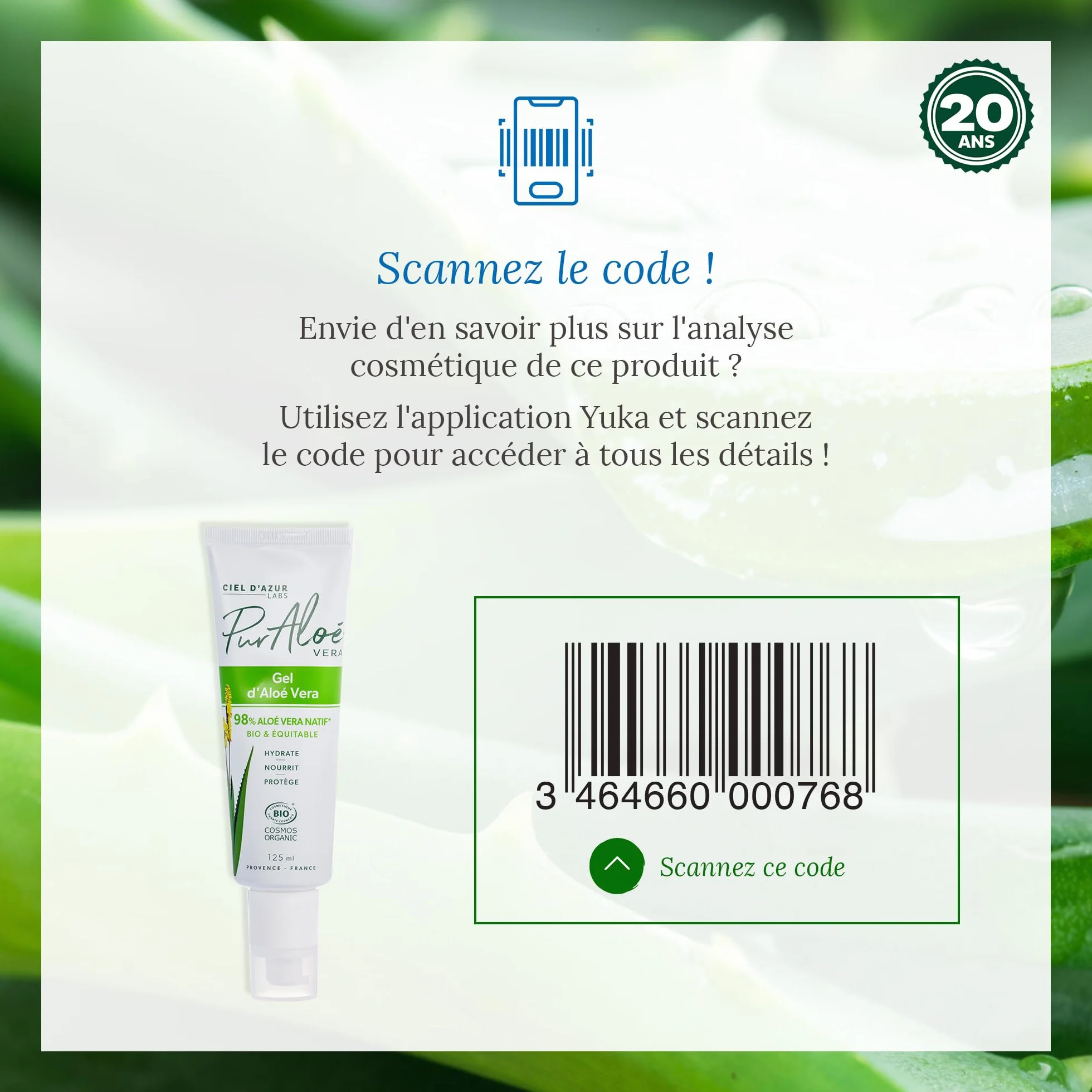 Pur'Aloe Gel 125 ml