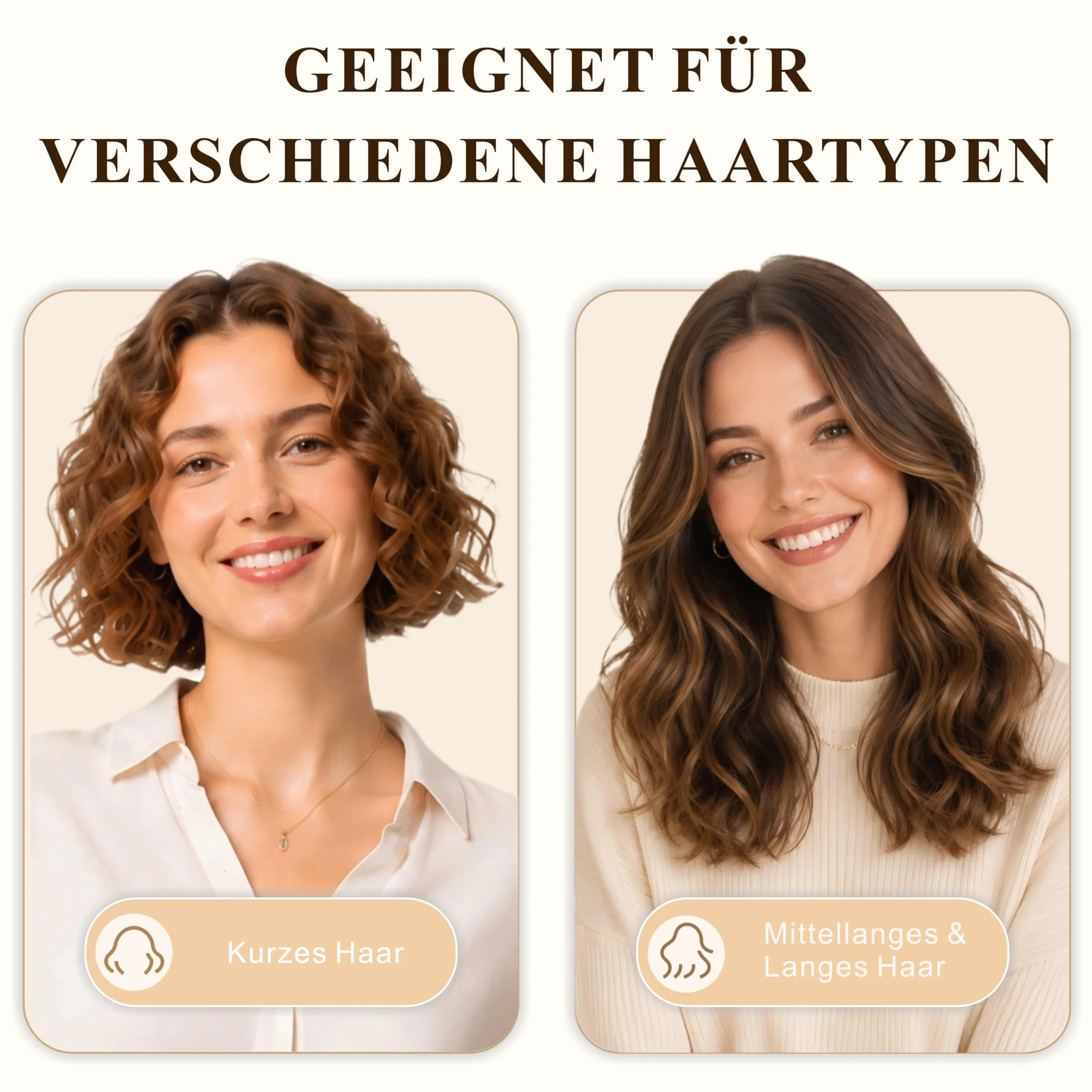 Fer à boucler professionnel avec écran LCD, 30 secondes, chauffage rapide, 60 °C à 230 °C, fer à boucler en céramique en aluminium avec pince, qualité salon pour tous les types de cheveux, câble