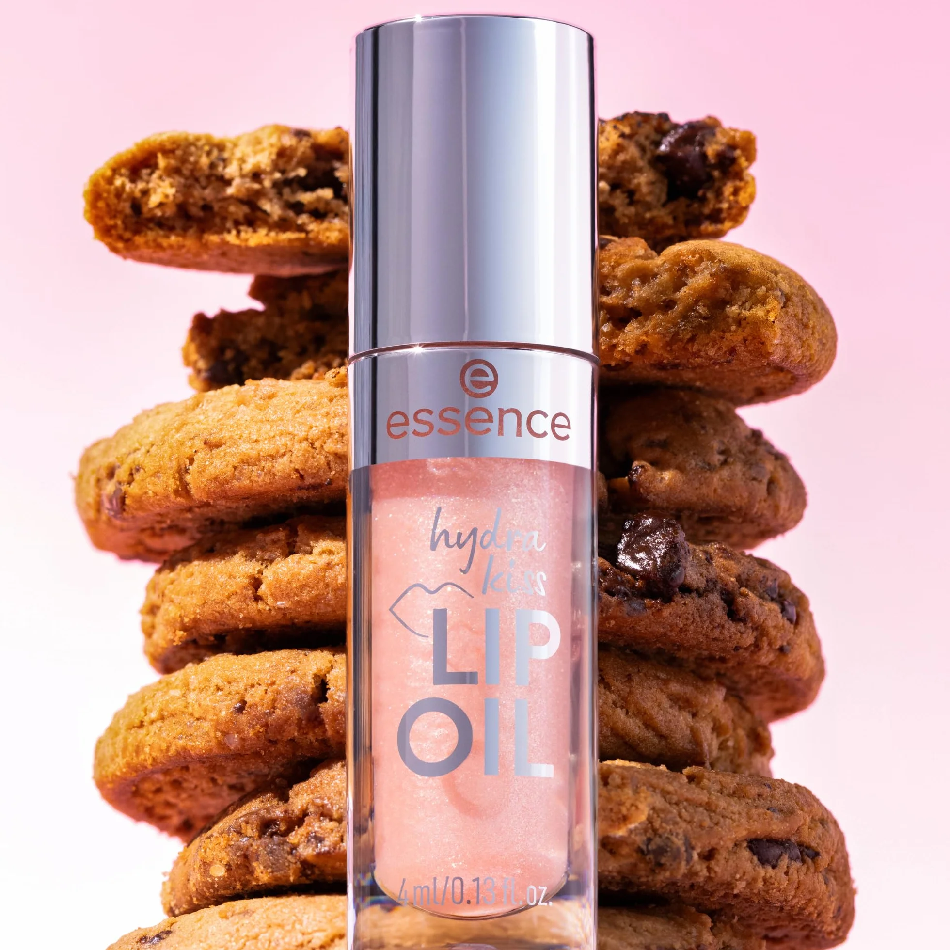 Essence Hydra Kiss Lip Oil Huile à Lèvres Hydratant Protecteur Brillant Sensation de Rosée 4ml