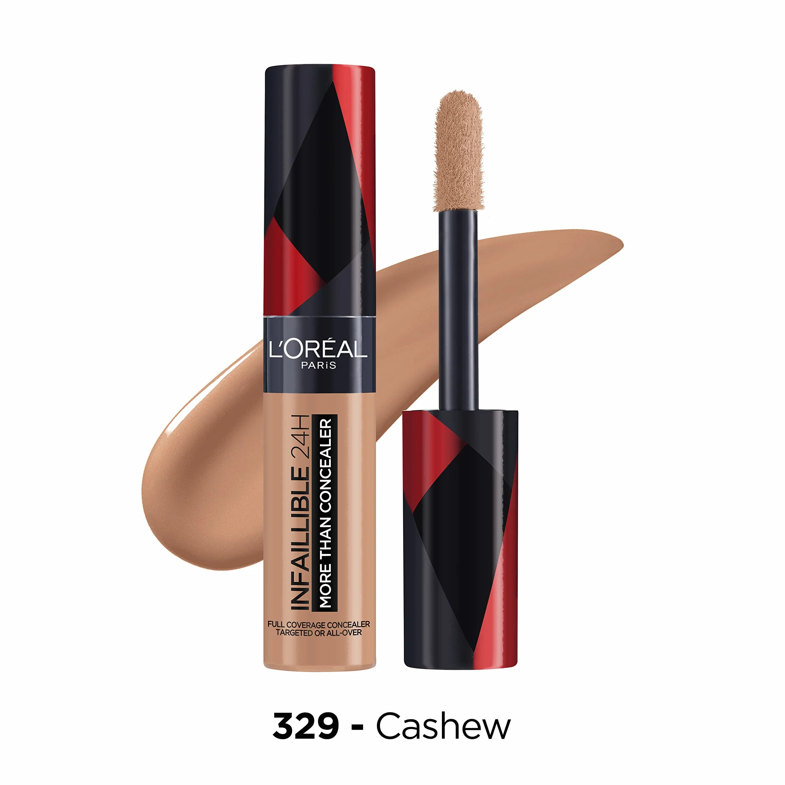 L’Oréal Paris Infaillible More Than Concealer Correcteur 2 en 1 Cajou 329