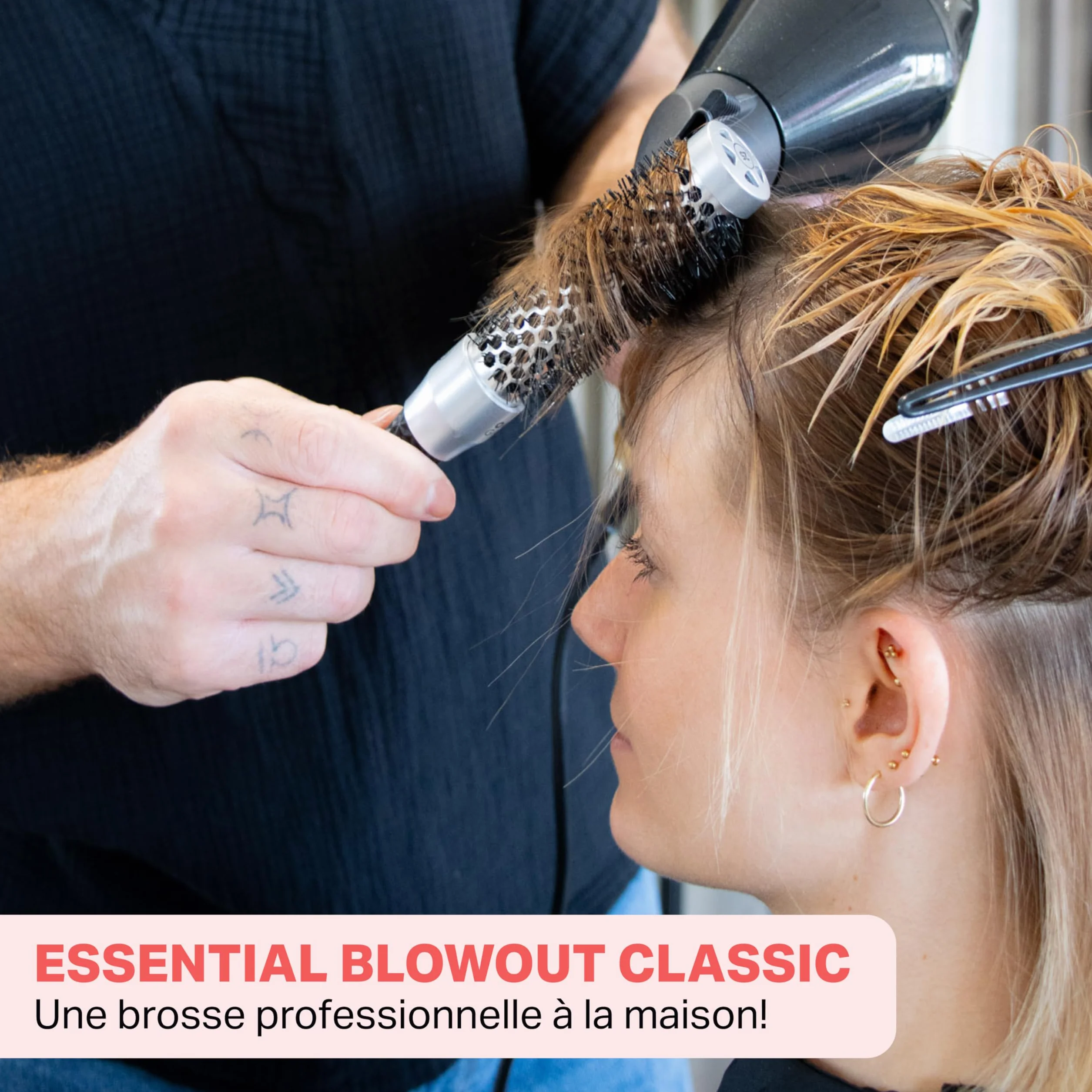 Essential Blowout Classic Séchage Rapide Anti-statique Volume Cheveux