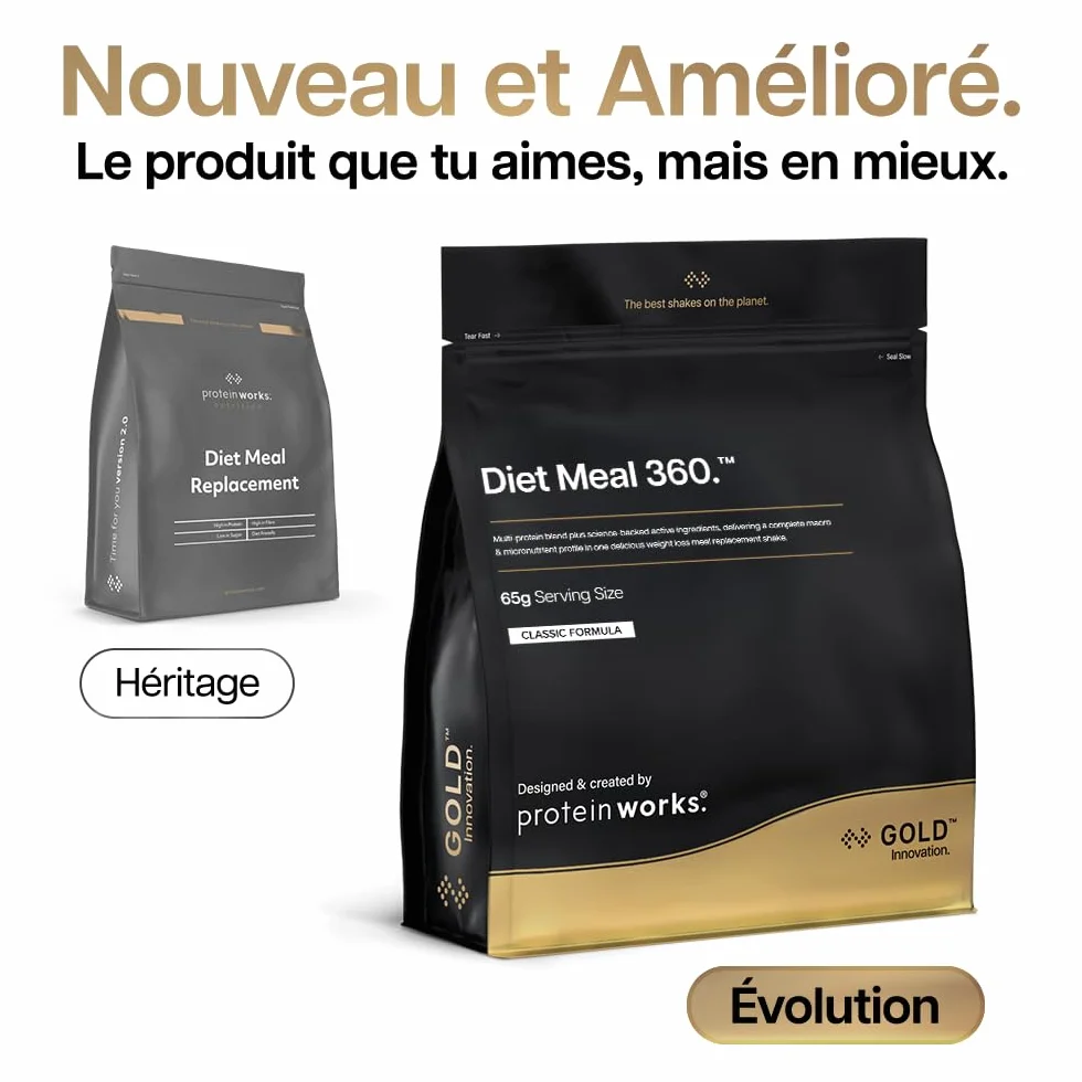 The Protein Works Substitut de Repas Hyperprotéiné Chocolat Onctueux 1kg