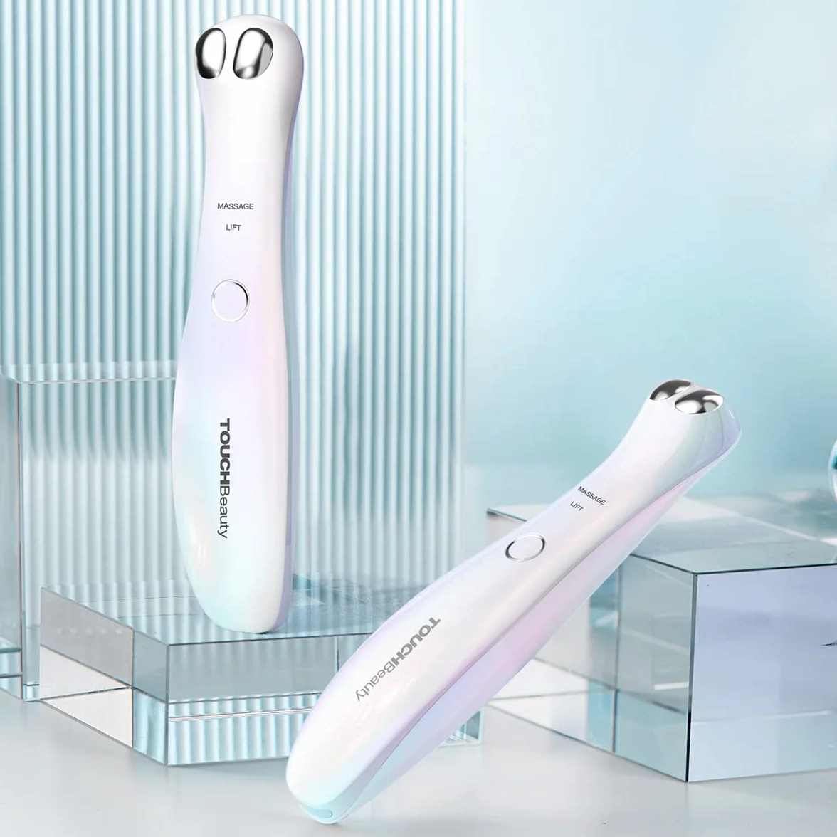 TOUCHBeauty Appareil intelligent de soins des yeux : Dites adieu aux poches et aux cernes