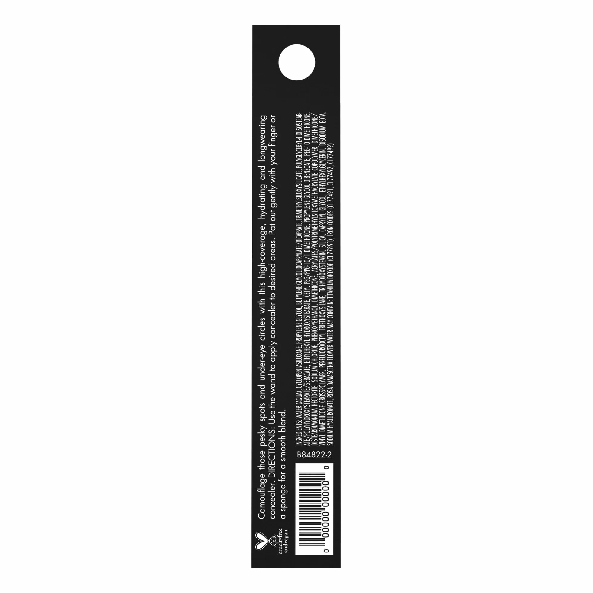 e.l.f. Correcteur de teint camouflage hydratant, finition satinée, chaud (6 ml)