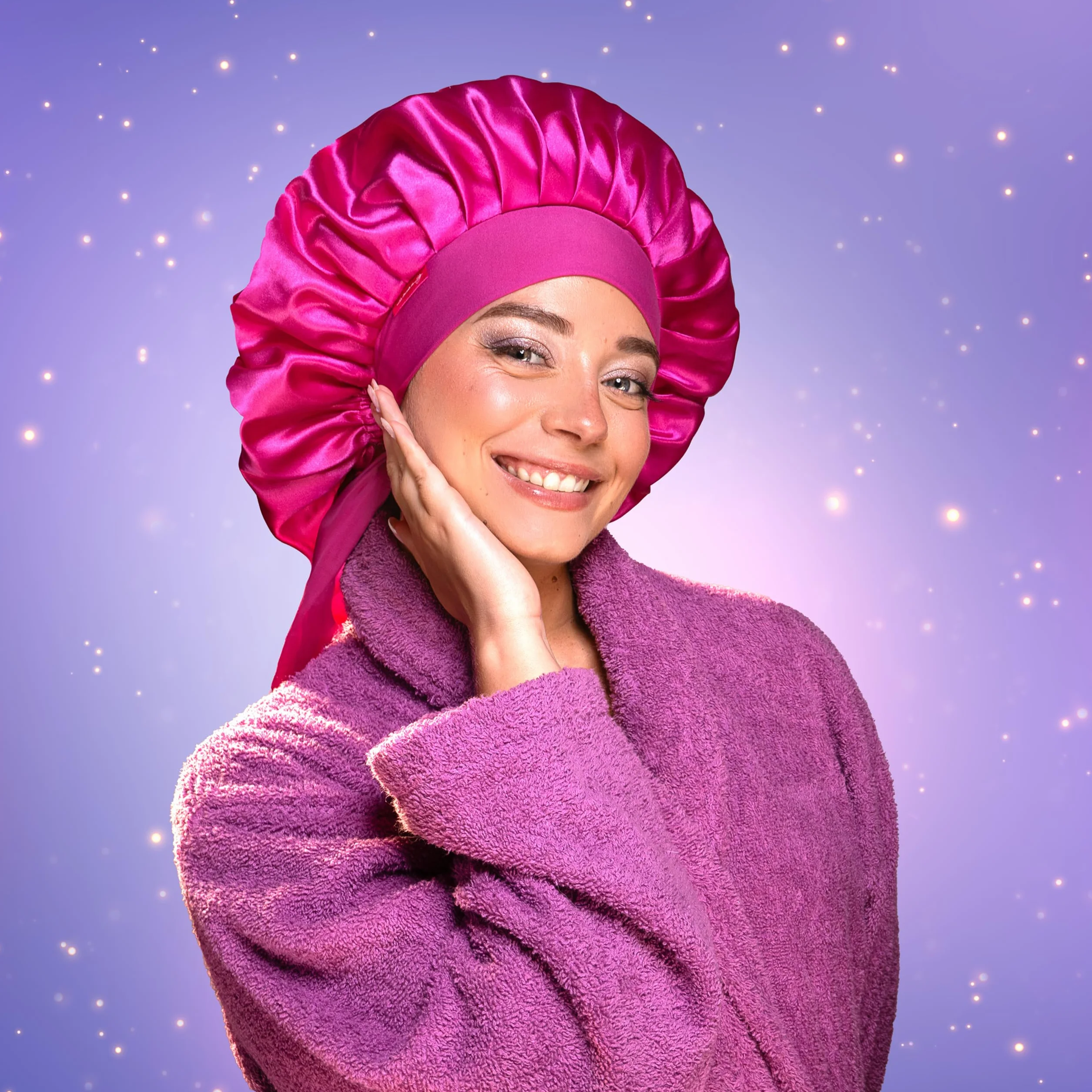 Les Secrets De Loly Coffret Noël Ondulés Routine 4 Produits 3 Accessoires Satin Hydratation Définition Cheveux Ondulés 97% Galaxy Curls