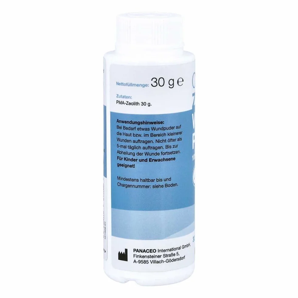 PANACEO Care Zeolith Wundpuder 30 g Poudre
