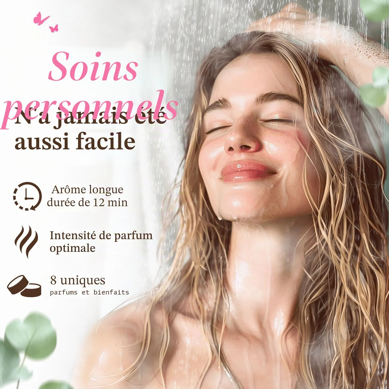Douche à vapeur Aromathérapie Cadeaux pour Femmes Maman Home SPA Self Care Huiles Essentielles Bombes de Bain