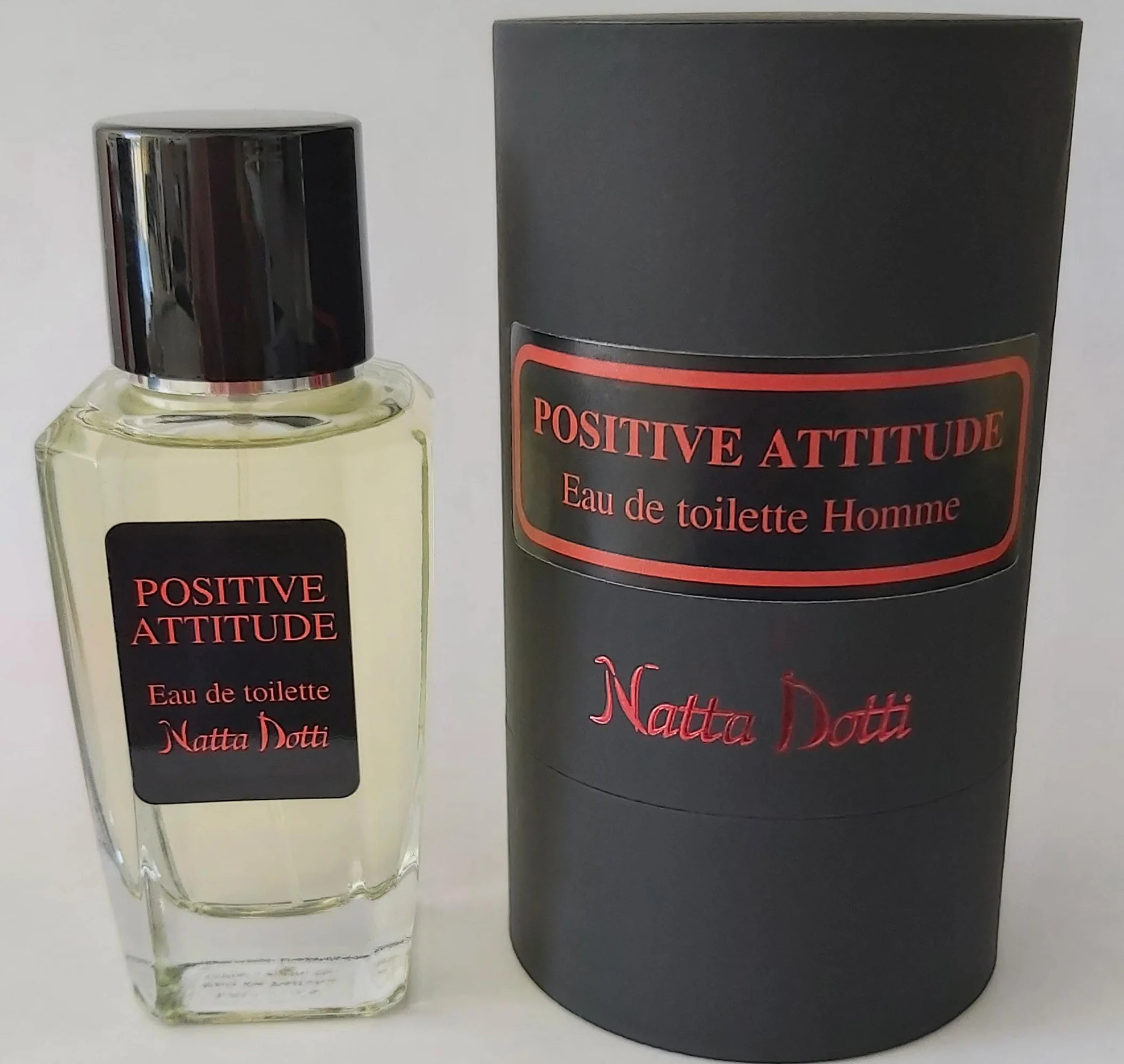 Eau de Toilette pour Homme - POSITIVE ATTITUDE - Parfum Boisé - NATTA DOTTI (100 ml)