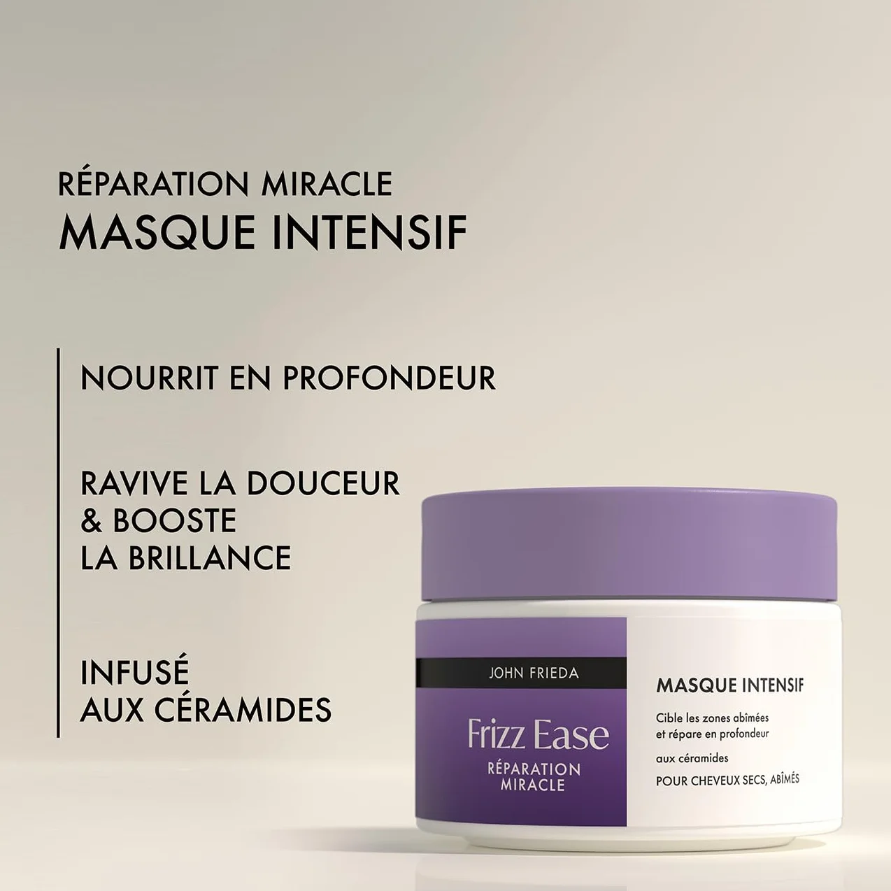 Frizz Ease Masque Intensif Réparation Miracle 250ml