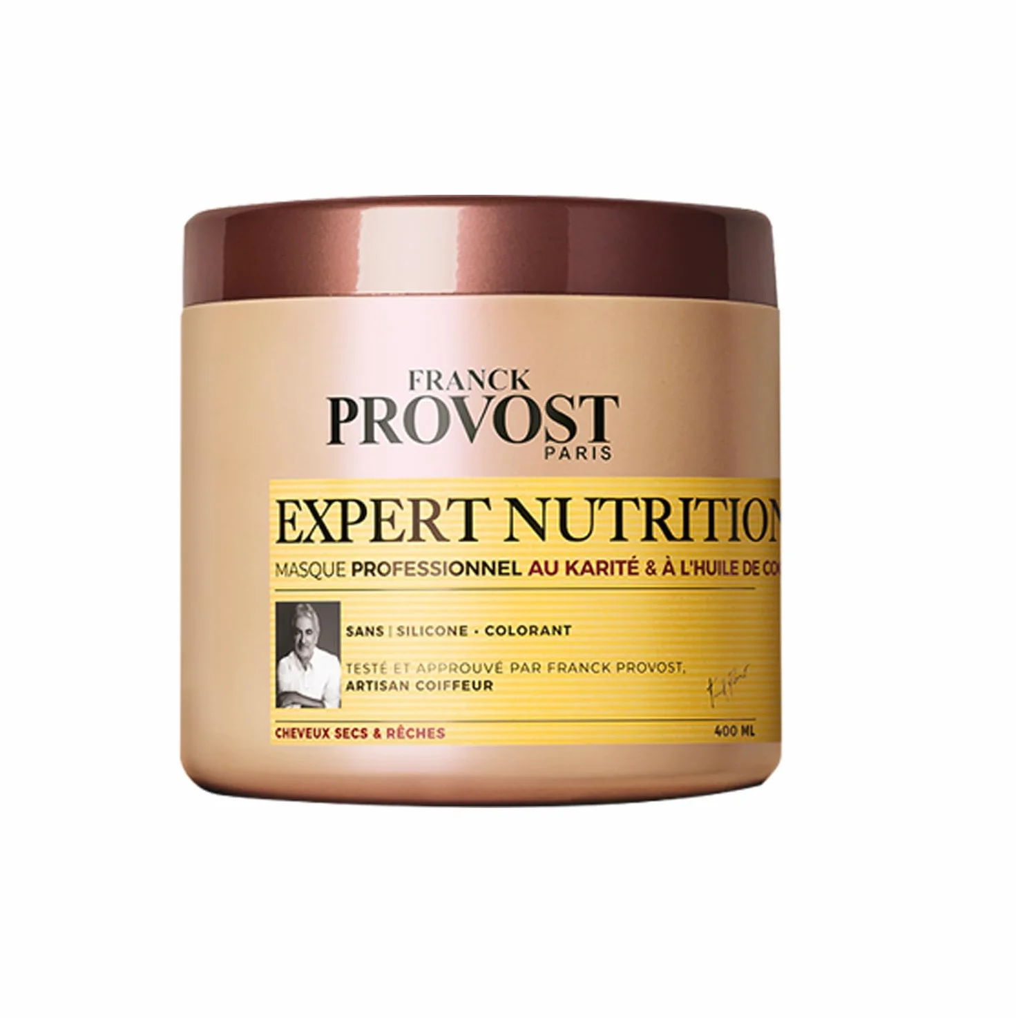 FRANCK PROVOST PARIS EXPERT NUTRITION Masque Capillaire Professionnel Nutrition Intense 400 ml