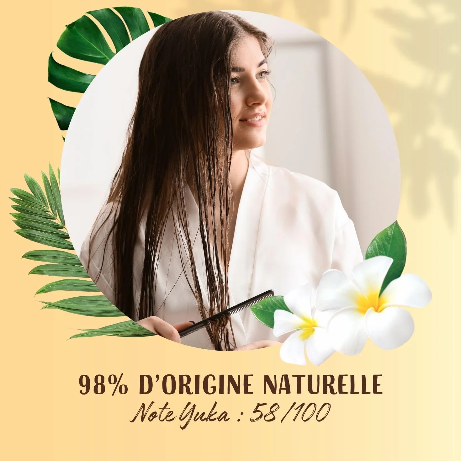 LOVEA Démêlant Sans Rinçage Monoï Karité Cheveux Secs Abîmés 150 ml