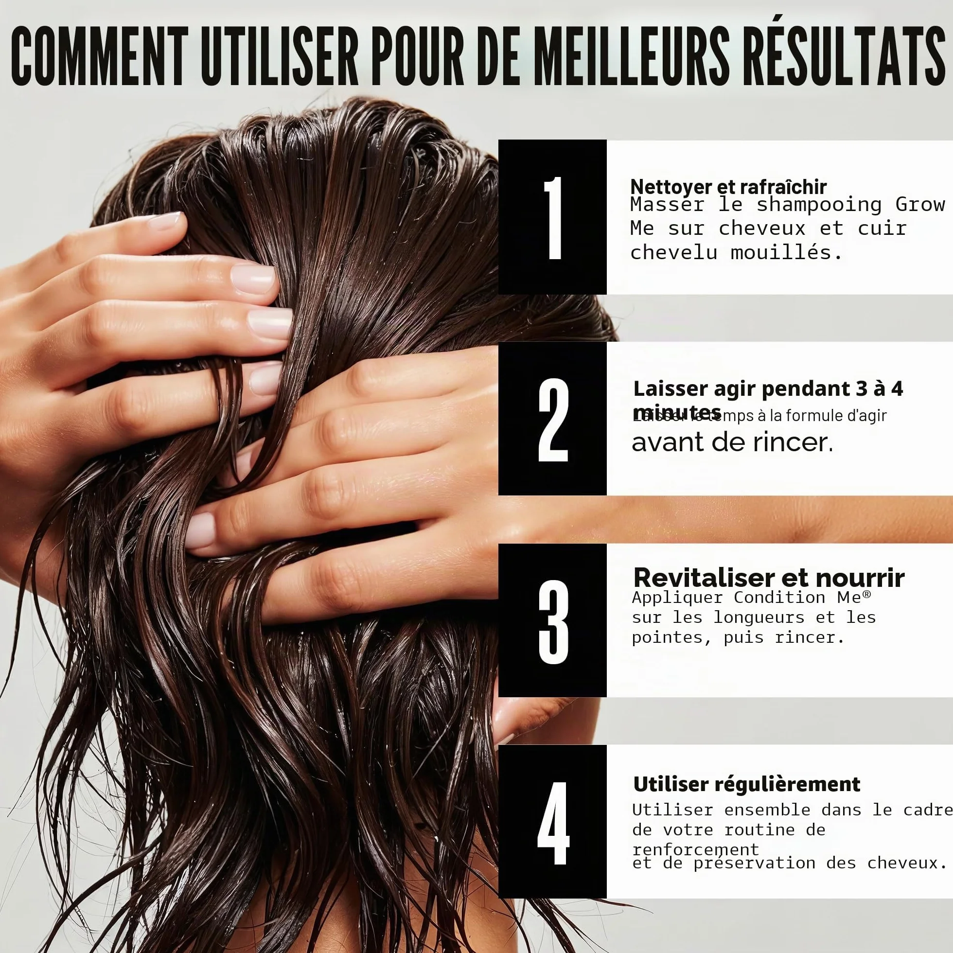 Watermans Shampoing Anti Chute et Revitalisant Combo Pack Traitement Perte de Cheveux Hommes Femmes