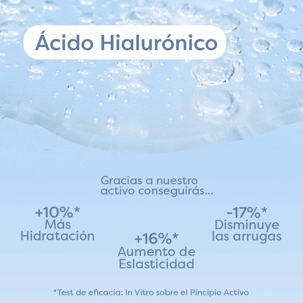 Babaria Gel Nettoyant Visage Acide Hyaluronique Niacinamide 200 ml