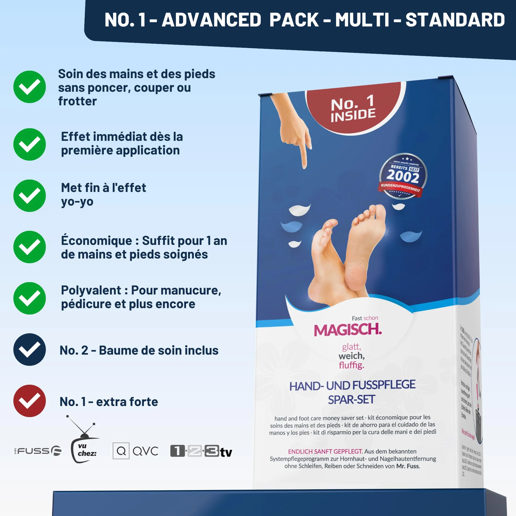 Mr. Fuss No. 1 Solution anti-callosités
