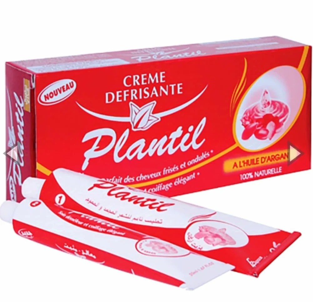 Kit Défrisant à l'Huile d'Argan, Crème Défrisante 100 ml, Soin Neutralisant 50 ml