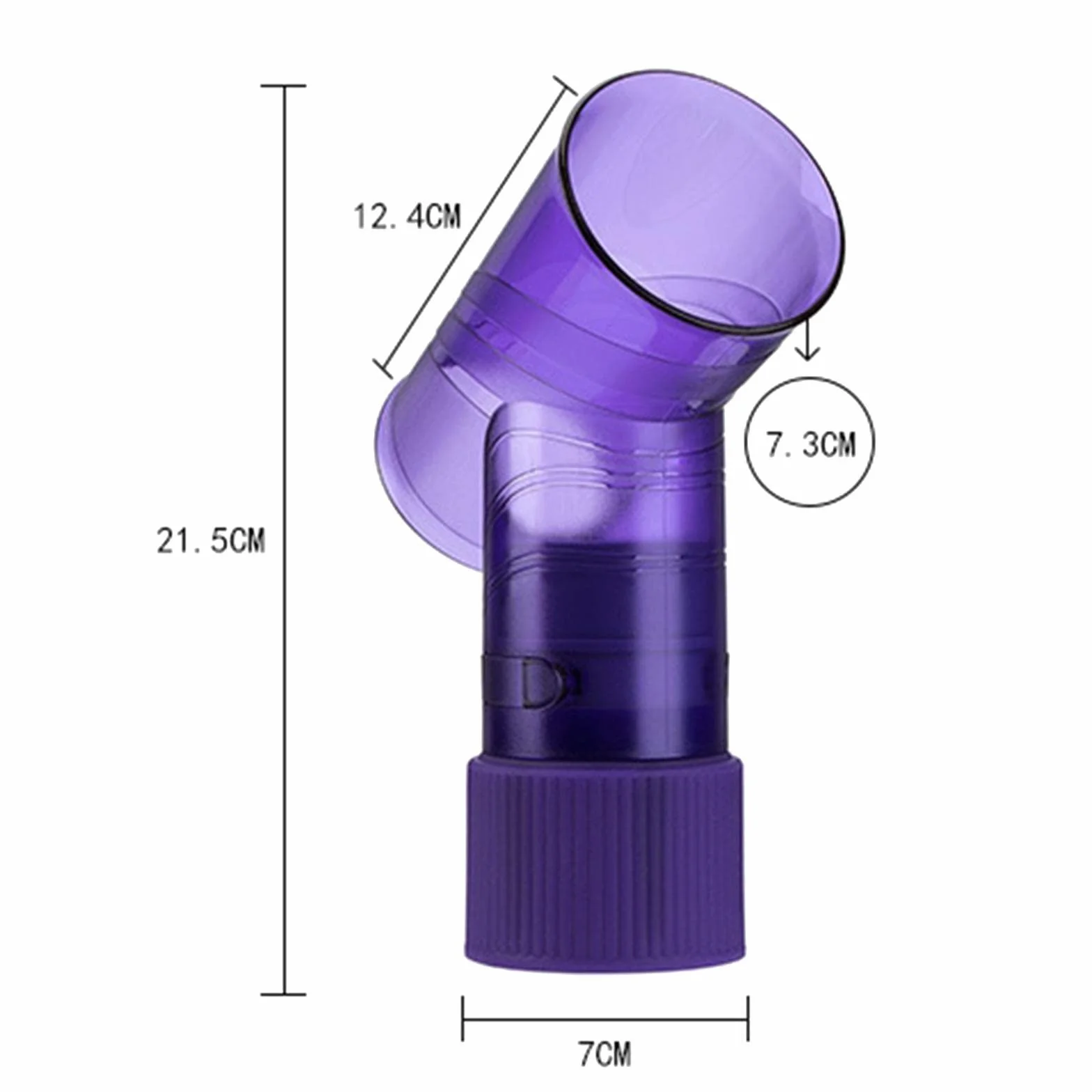 Sèche-cheveux Embout Diffuseur Boucleur Universel Rouleau Rotatif Plastique Résistant à La Température pour Boucles Naturelles Adapté Au Coiffage Des