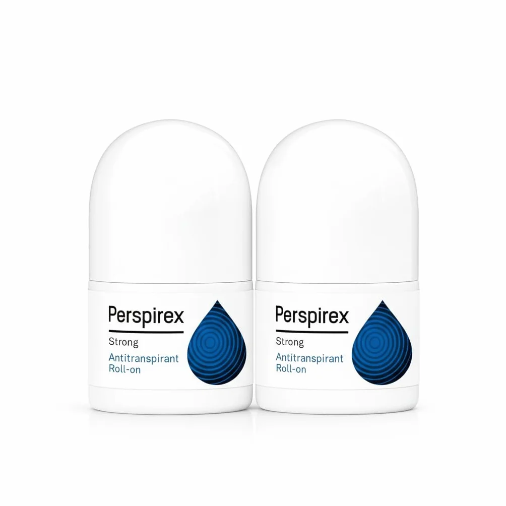 Perspirex ® Lot de 2 déodorants à bille anti-transpirants puissants de 20 ml