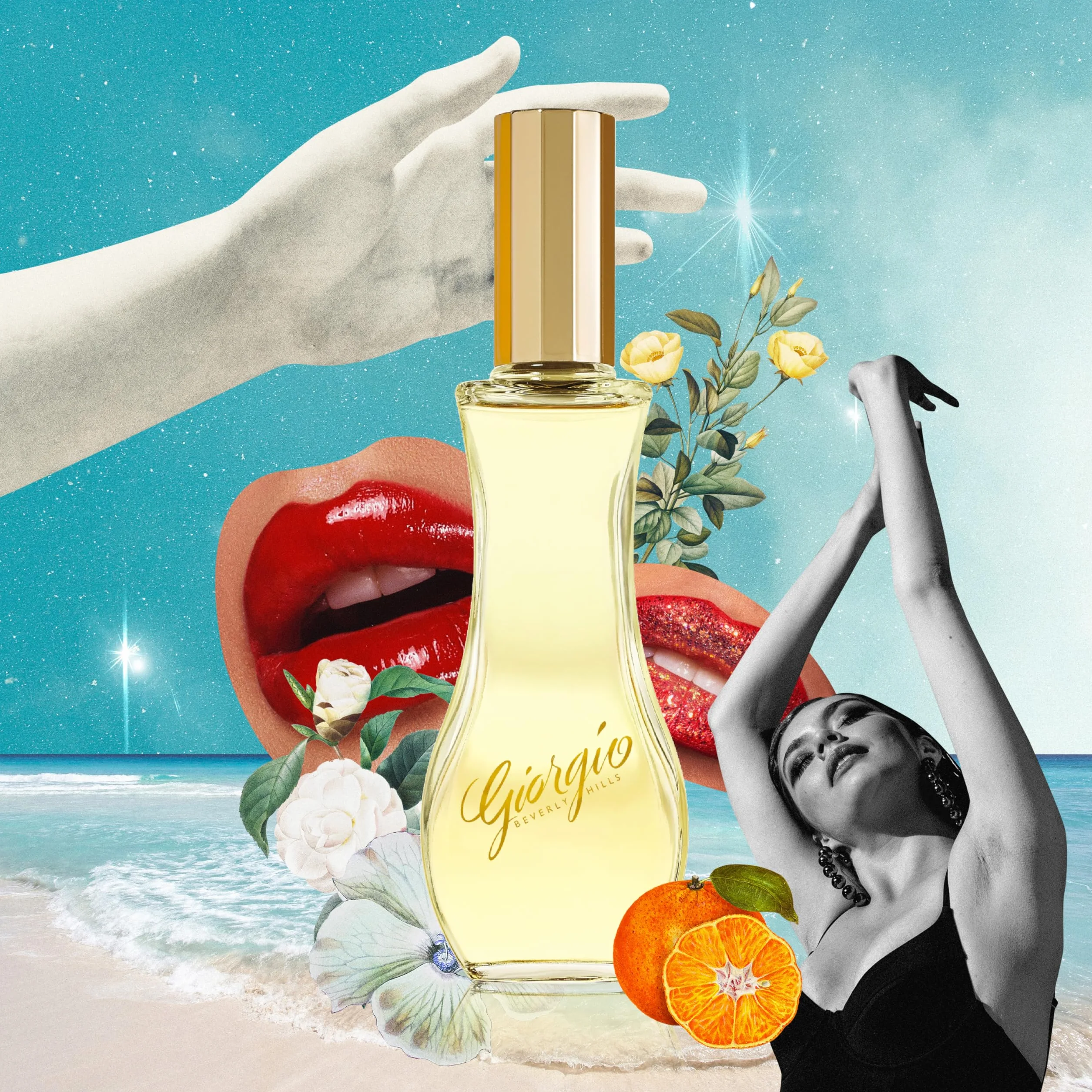 Giorgio Beverly Hills, Coffret Parfum Duo, Eau de Toilette pour Femme (90 ml) et Lotion Parfumée pour le Corps (50 ml), Senteur Florale, Poudrée et Intense