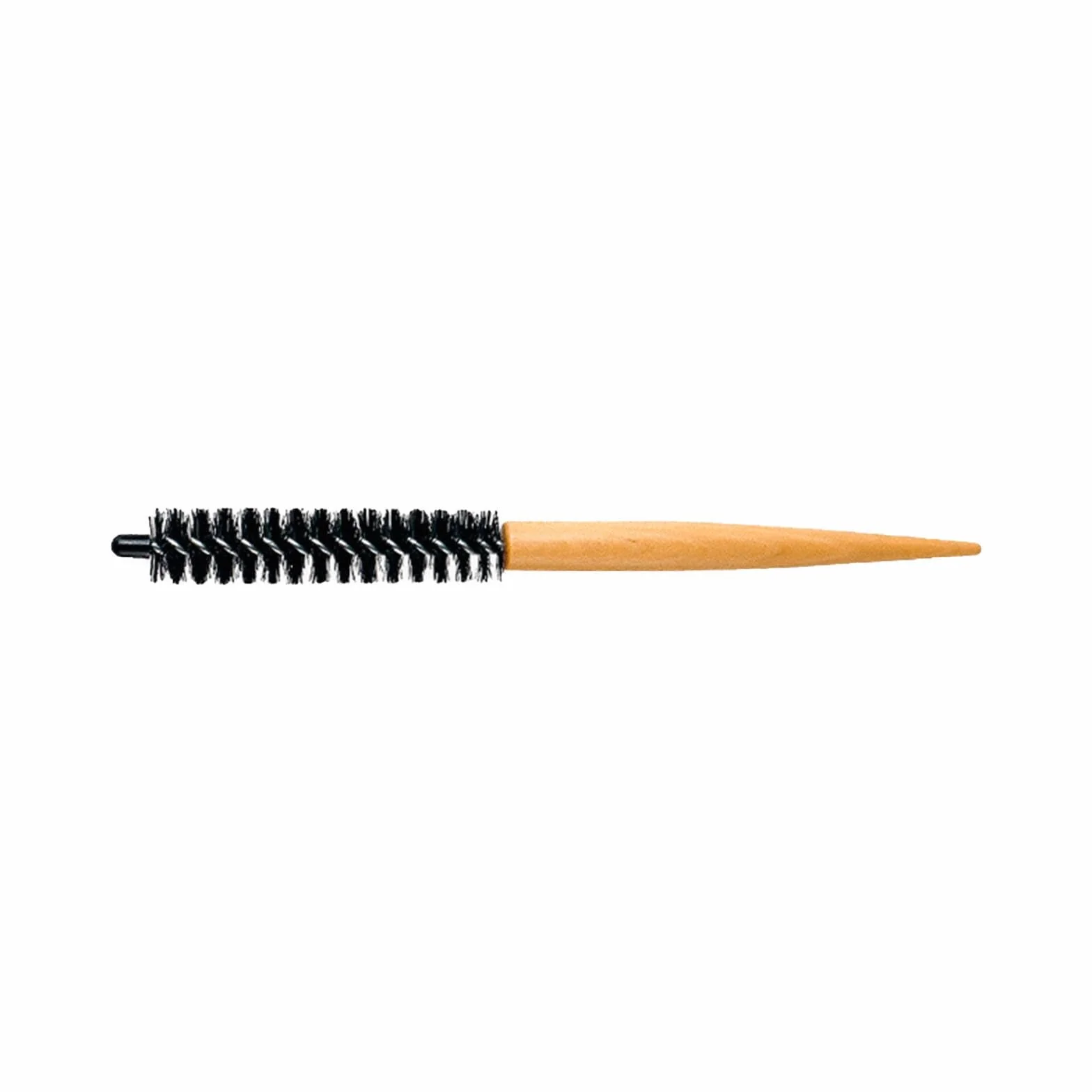 Brosse à cheveux ronde poils nylon brushing domicile coiffures bouclées cheveux courts
