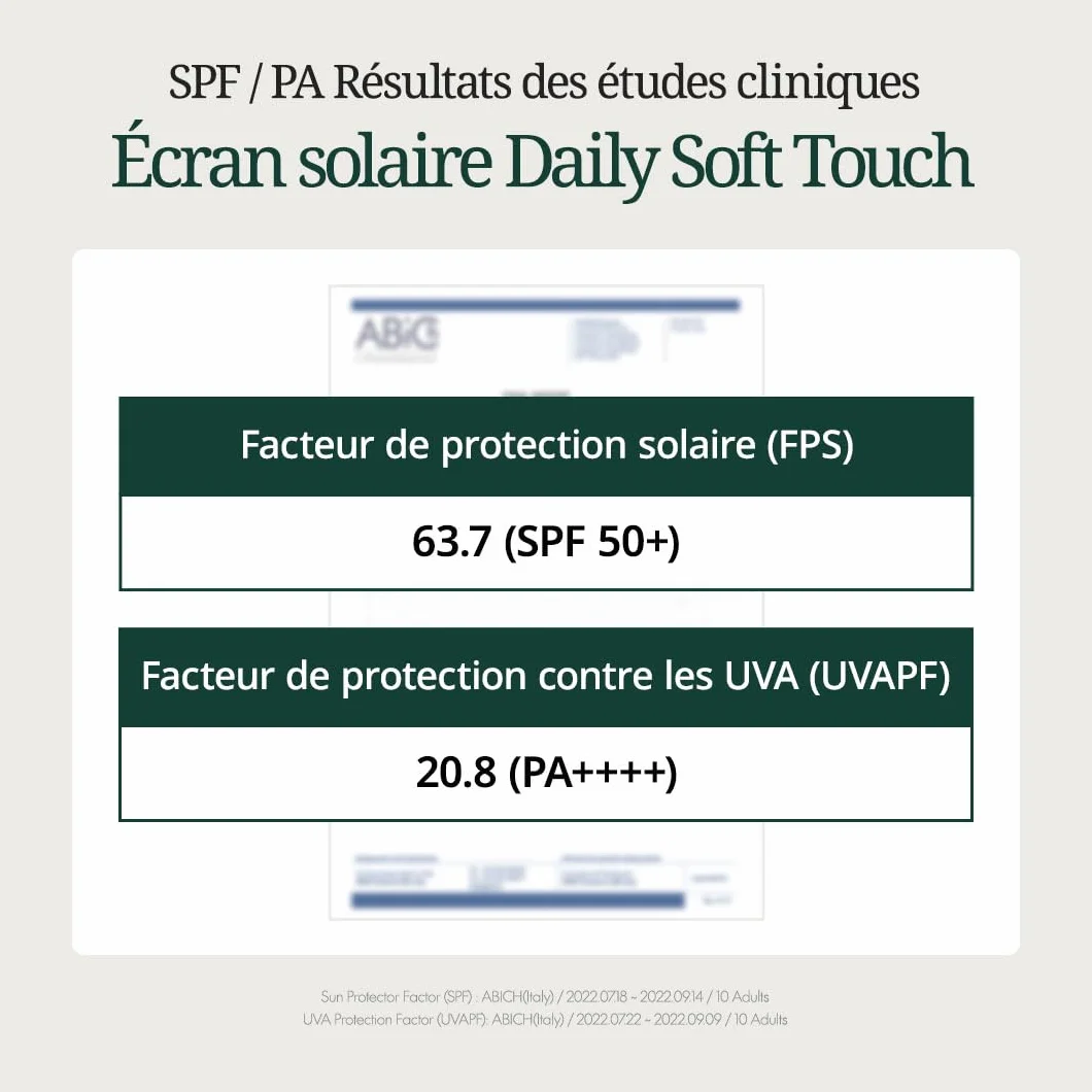 PURITO SEOUL Crème solaire quotidienne SPF50+ PA++++ Céramides Protection UVA UVB résistante à l'eau K-Beauty
