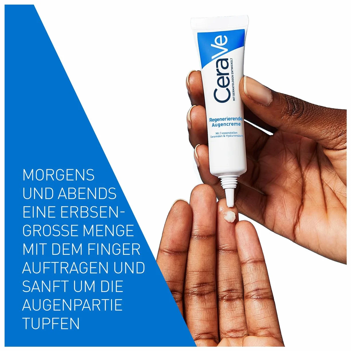CeraVe Crème Réparatrice Contour des Yeux 14 ml 3 Céramides Acide Hyaluronique
