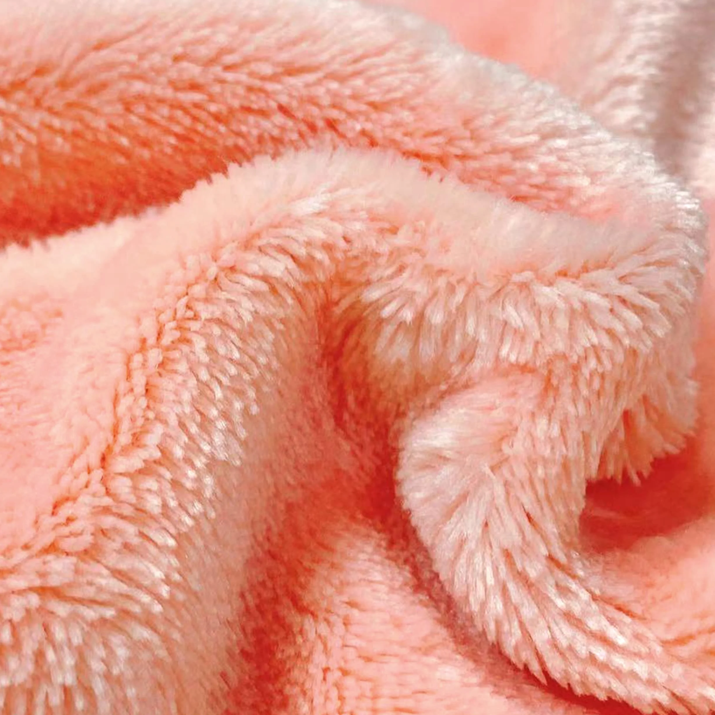 Serviettes démaquillantes en microfibres Premium 15x15 cm 10 pièces Gris Rose