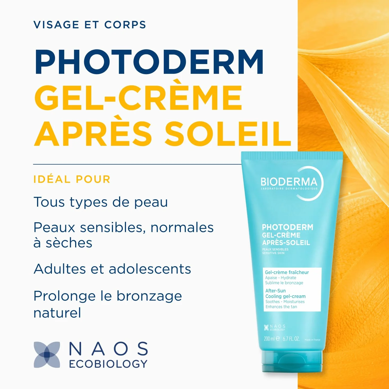 BIODERMA Photoderm Gel-crème après-soleil hydratant apaisant 200 ml