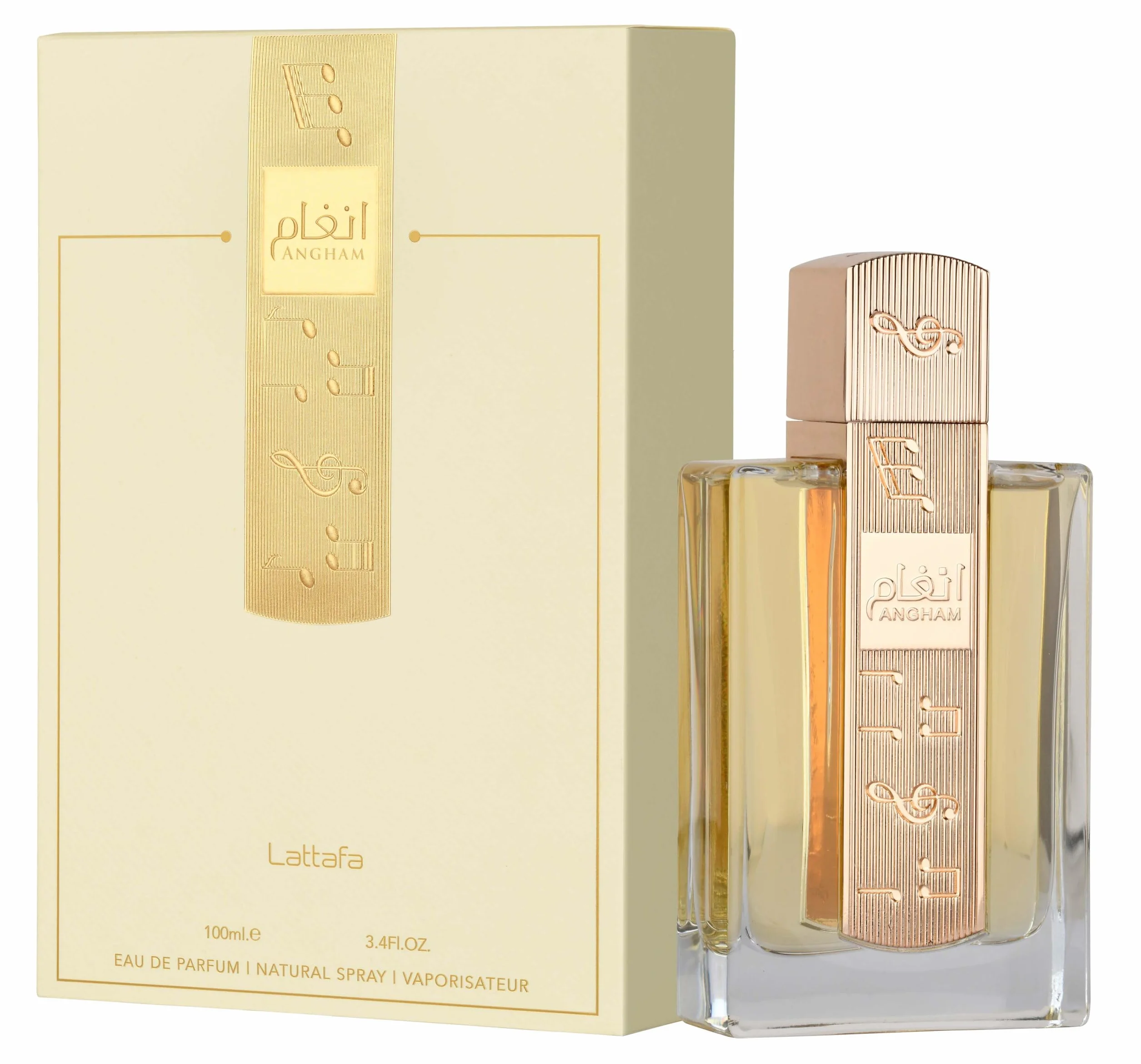 Angham by Lattafa for Unisex - 3.4 oz EDP Spray