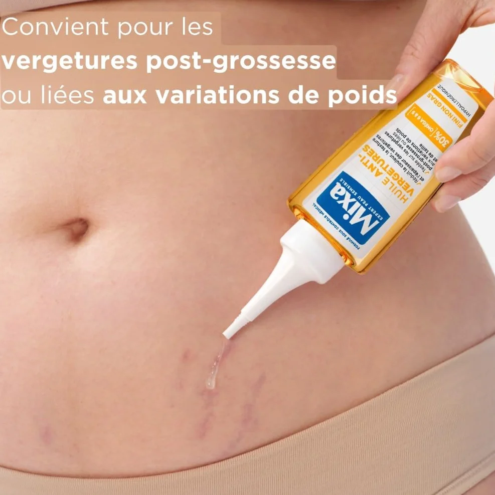 Mixa Huile Anti-Vergetures 30% Omégas 6 & 9 100 ml