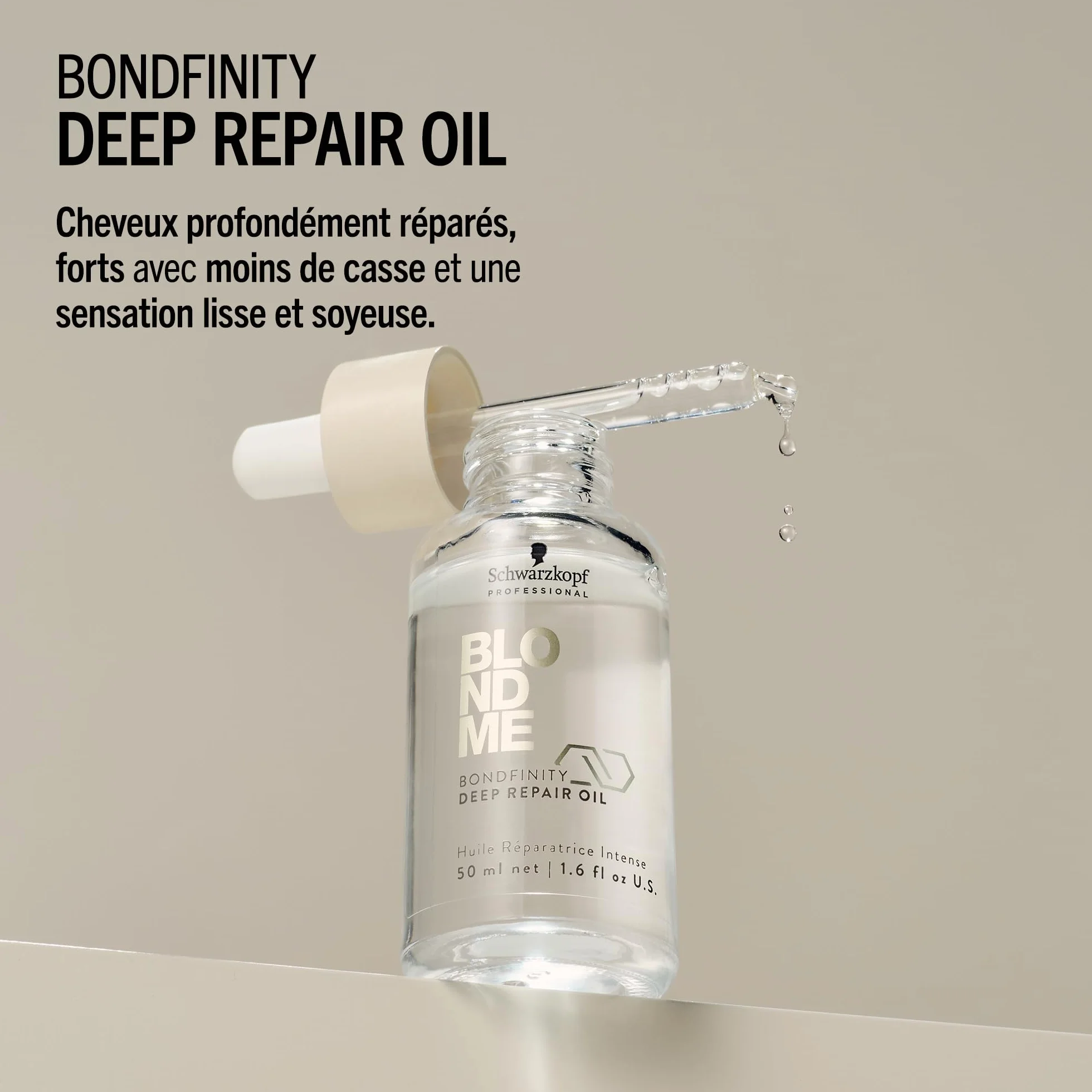 Schwarzkopf Professional BLONDME Bondfinity Deep Repair Oil Huile Légère Pour Cheveux Réparateur 50 ml