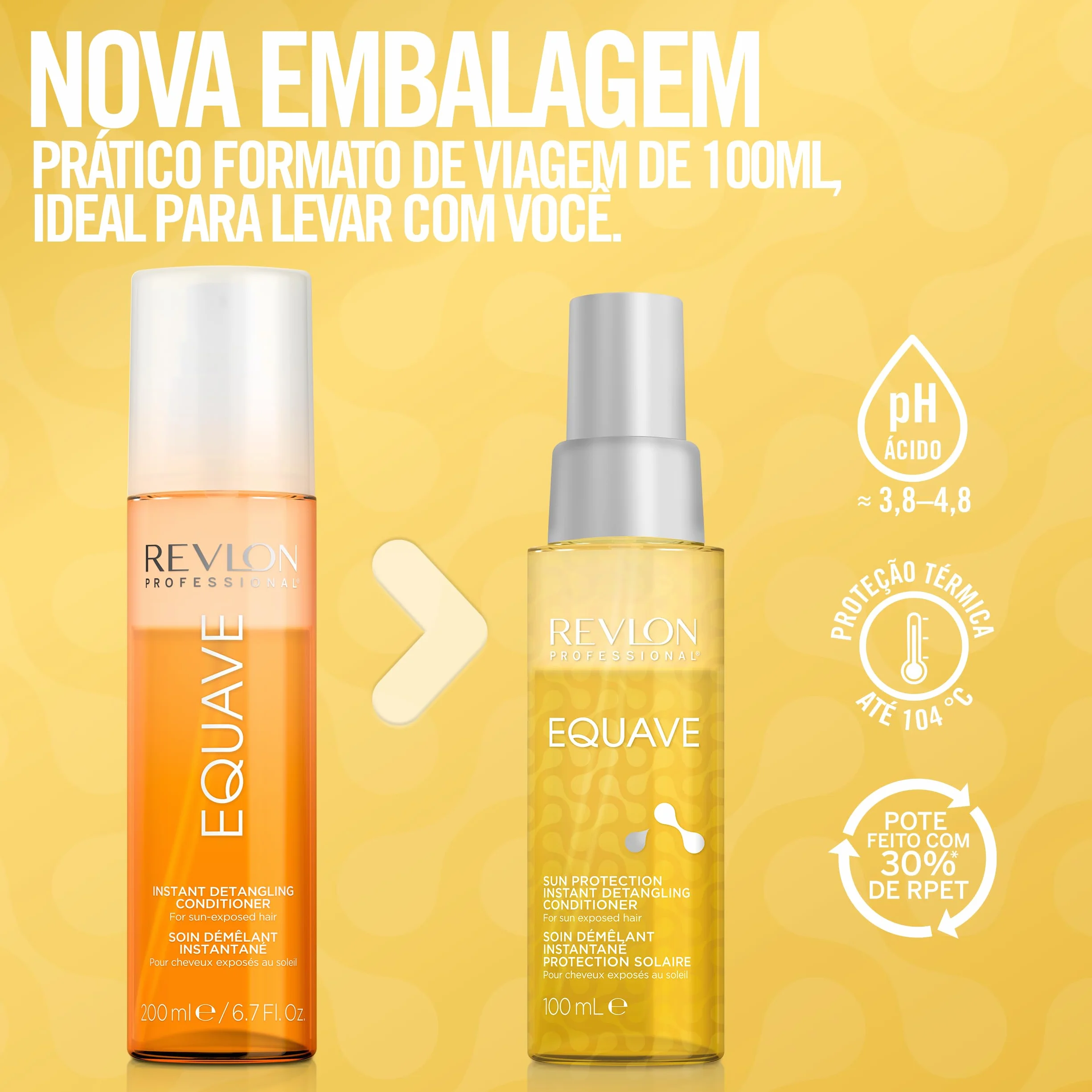 Revlon Professional Equave™ Soin Démêlant Bi-Phase Protection Solaire
