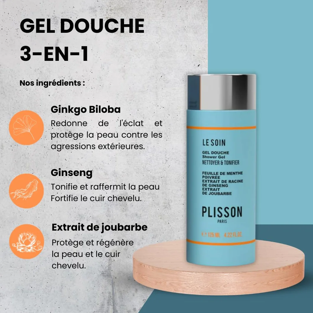 L'Irréprochable :Gel Douche + Nettoyant Visage