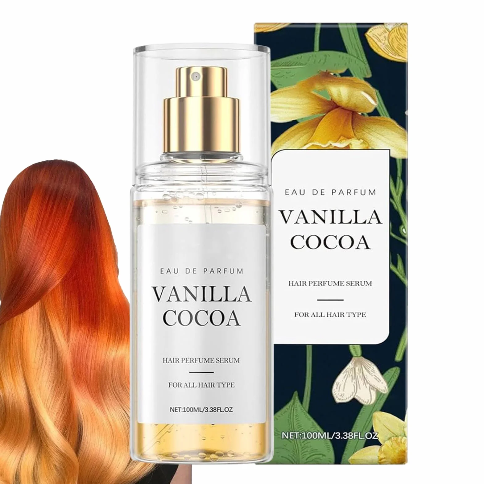 Spray de pour cheveux Brume parfumée nourrissante longue durée femmes