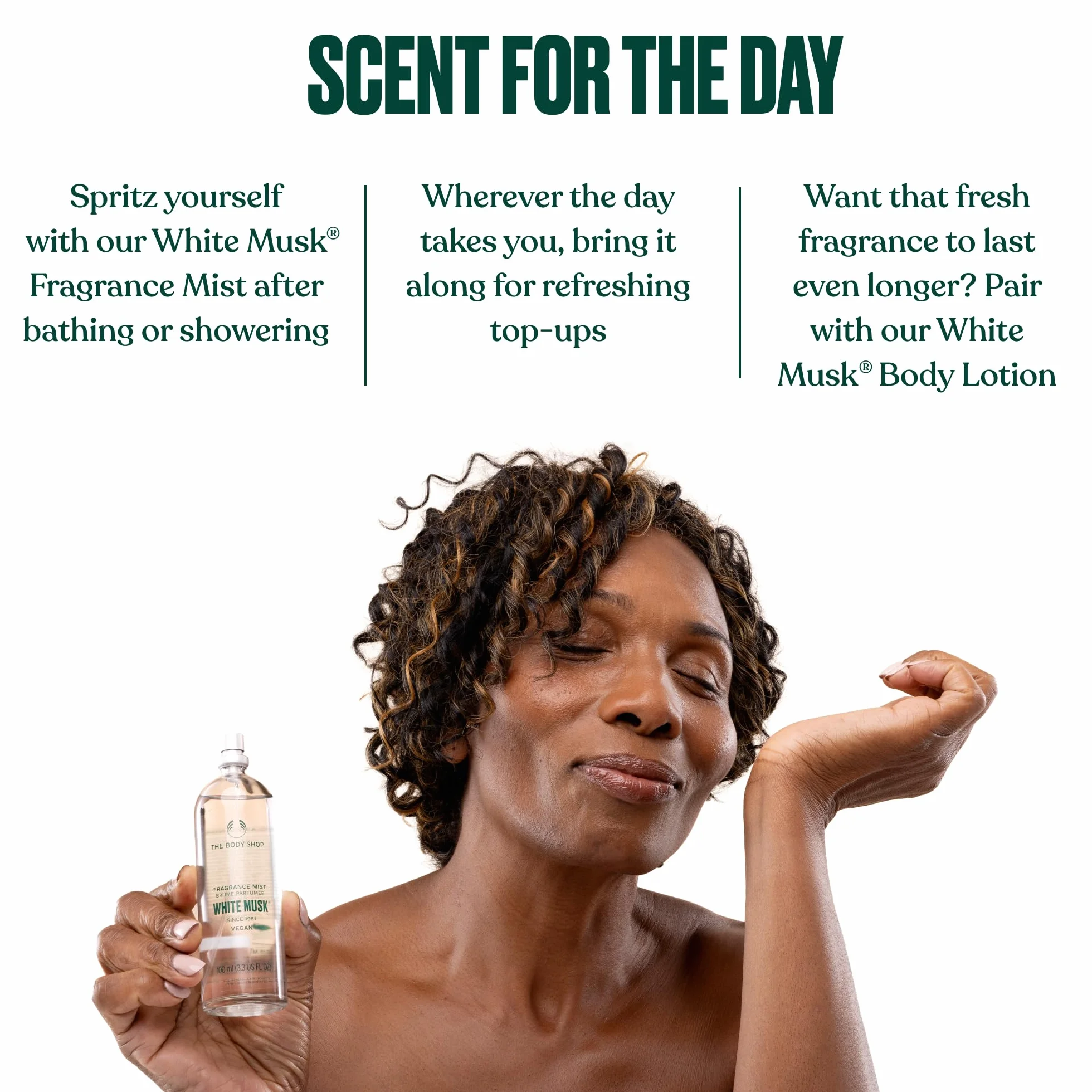 The Body Shop White Musk Fragrance Mist 100 ml