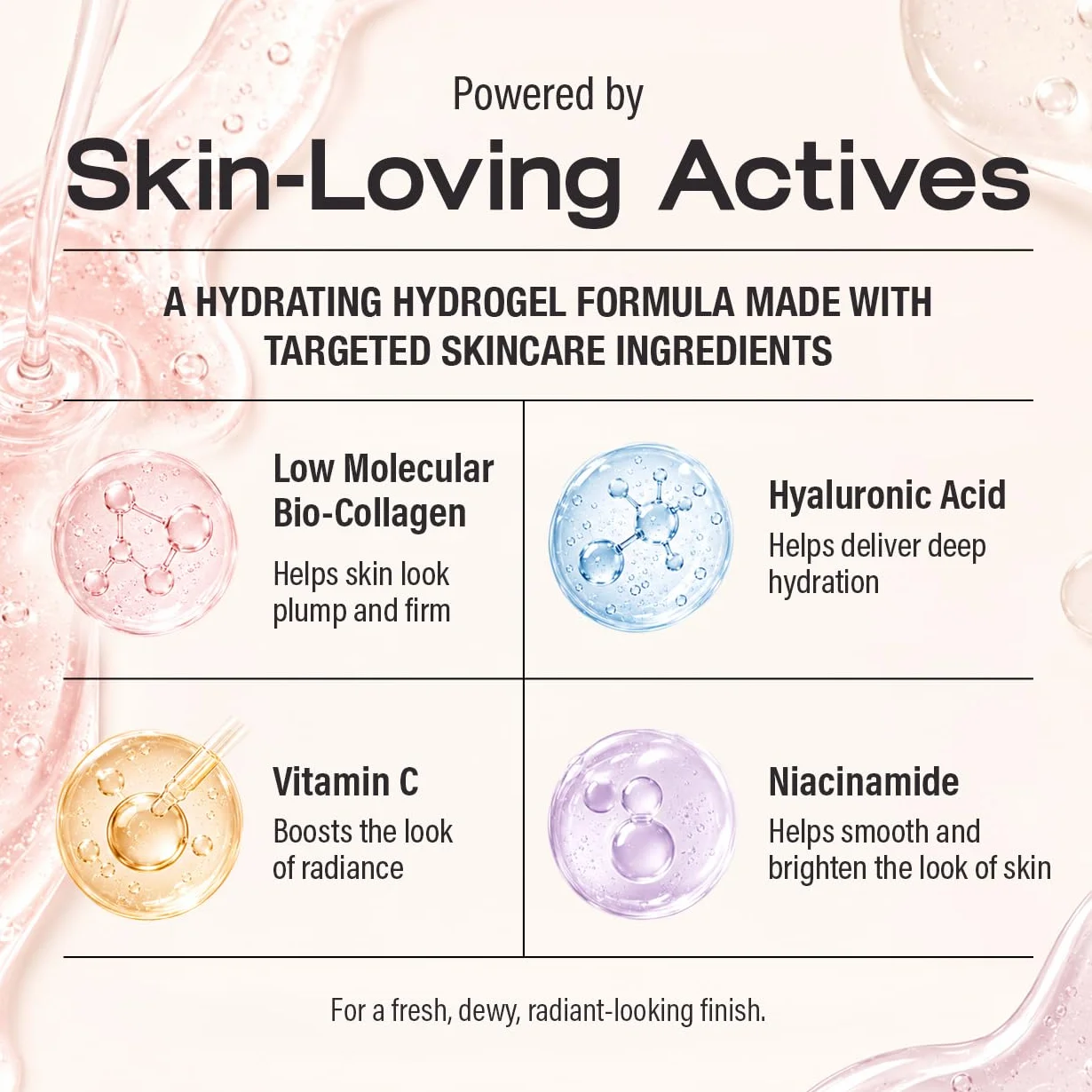 Masque Collagène Visage Coréen Hydrafuse 4H Anti Rides Effet Glass Skin