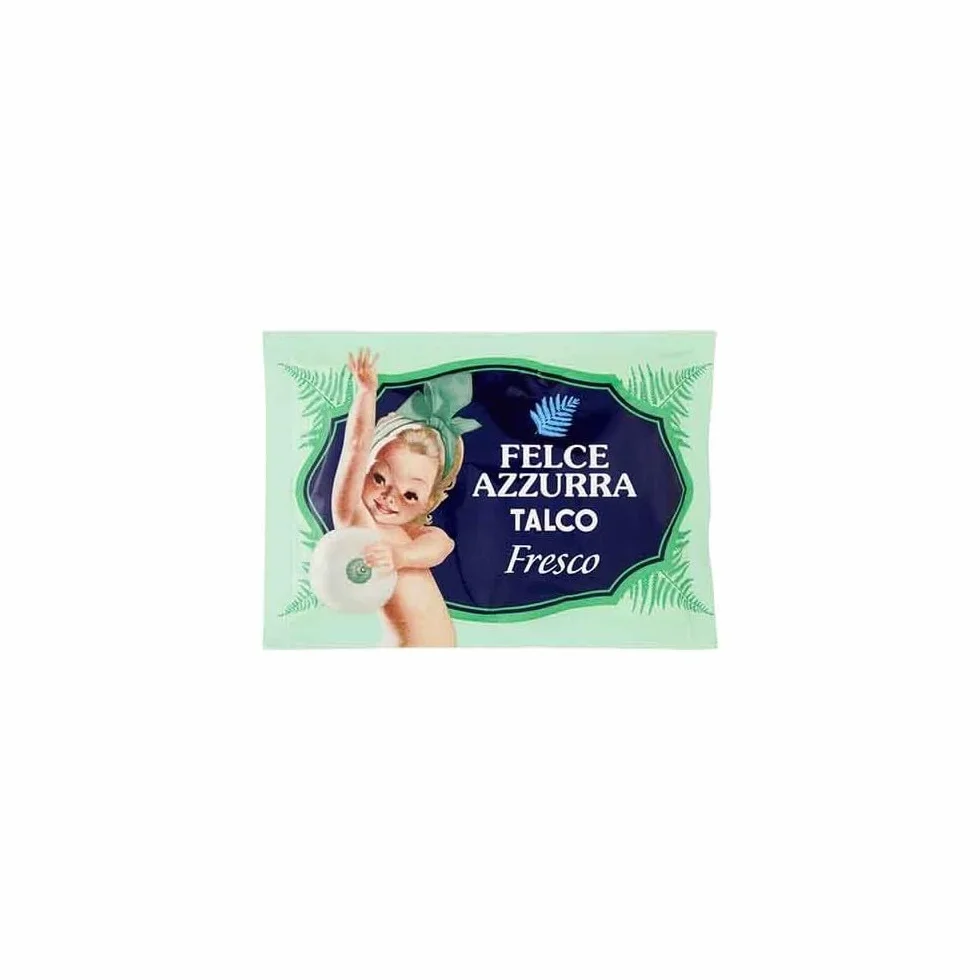 Blue fougère Talco parfum frais 100 g