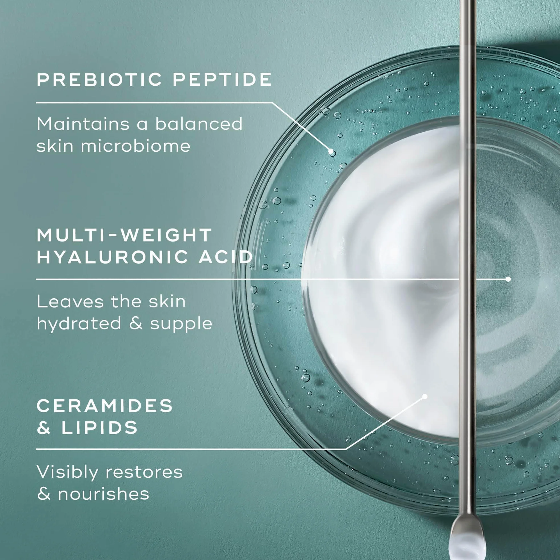 Medik8 Total Moisture Daily Facial Cream – Hydratant à l'Acide Hyaluronique,Crème de Jour et de Nuit pour le Visage, Hydratation Instantanée, Profonde et Durable Cliniquement Prouvée – 50 ml
