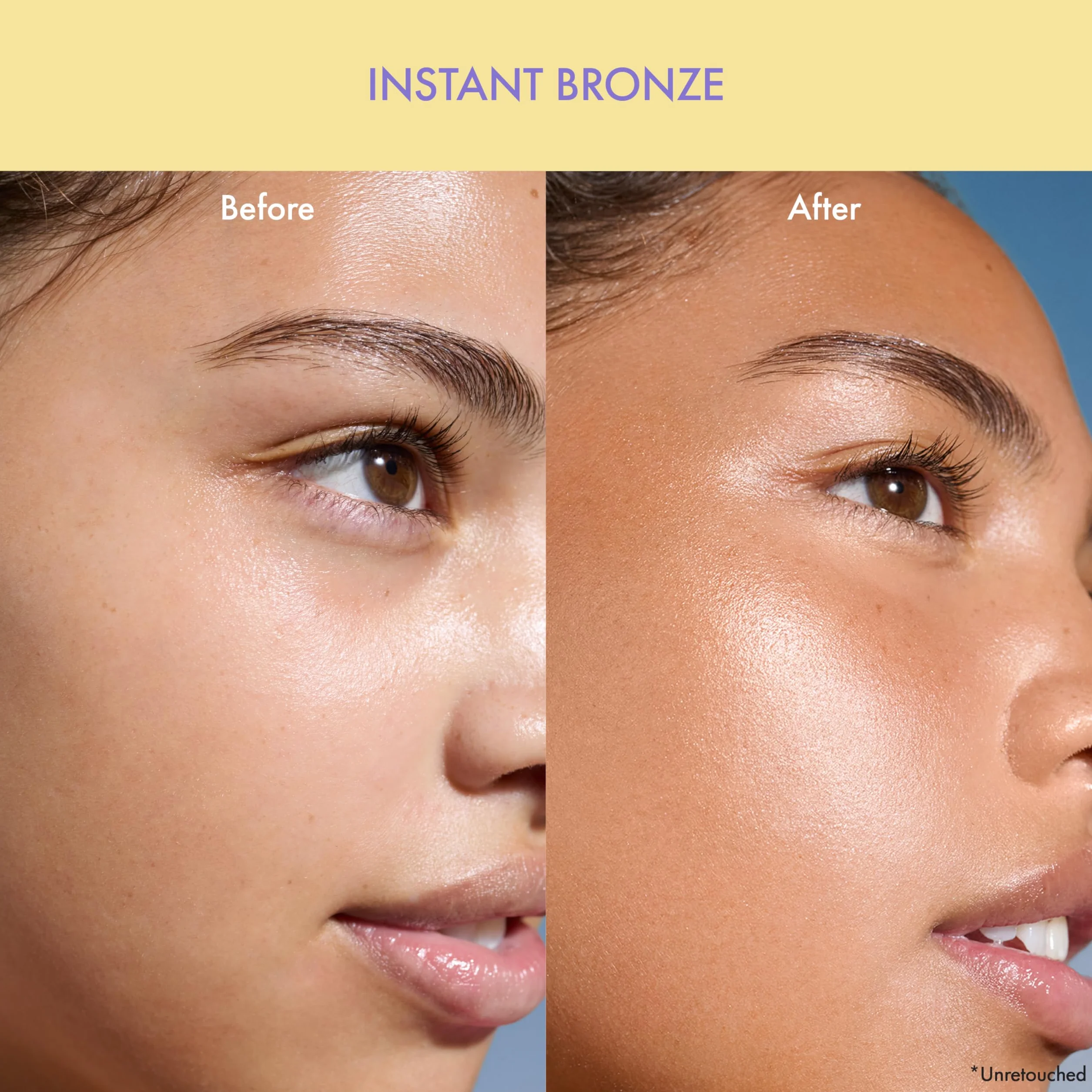Isle of Paradise Sunny Sérum bronzant instantané pour le visage avec niacinamide, squalane et huile de jojoba, liquide illuminant pour une peau éclatante, ensoleillée, léger, hydratant, convient à