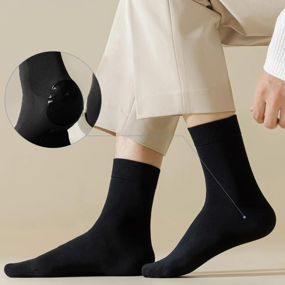 Chaussettes Hydratantes Pieds Secs 2 Paires en Silicone Soins Peau Fissurée Dure Sèche Jour et Nuit