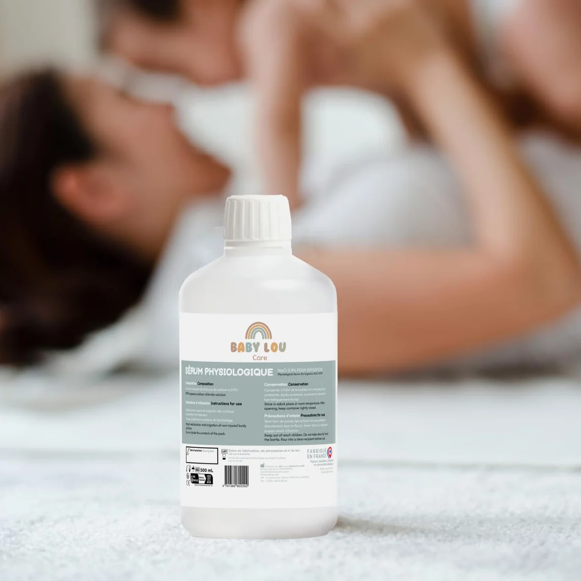Sérum Physiologique 3x500 ml NaCl 0,9% Lavage des fosses nasales Hygiène du nez