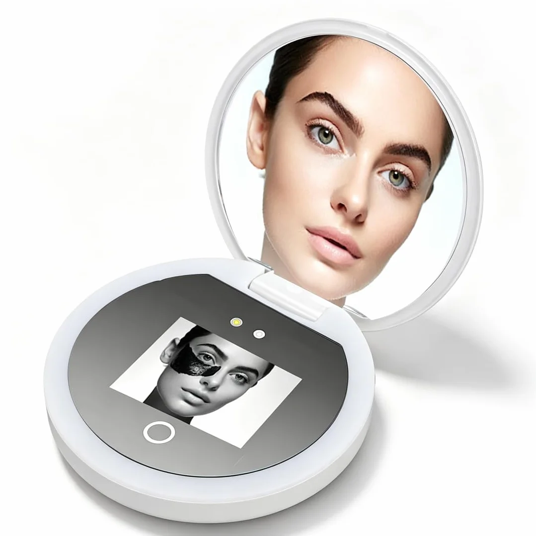 Miroir de Caméra UV 2X Rechargeable 3,8 Pouces Test Protection Solaire
