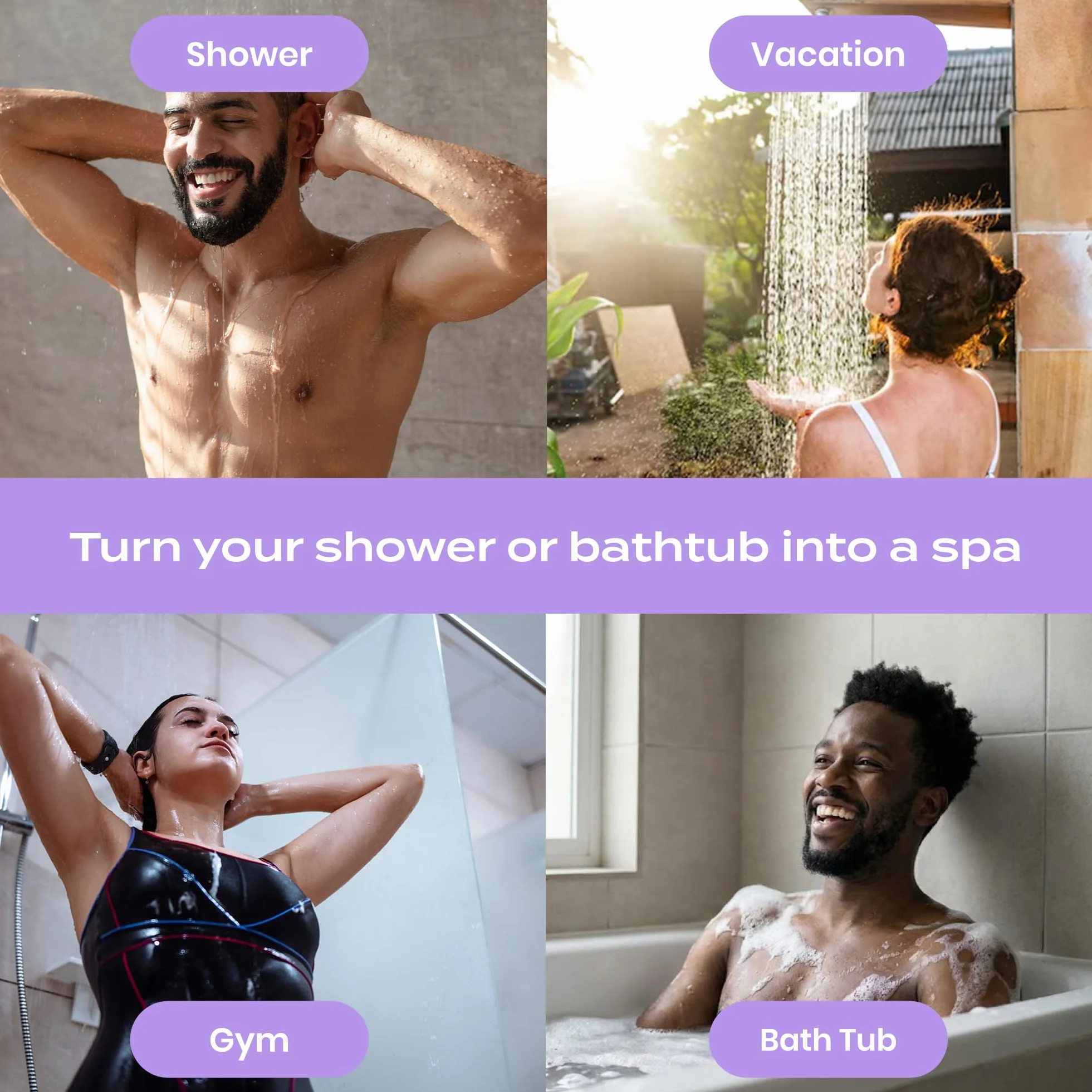 Body Restore Bath Bombs 15 Pack Lavender Scent Aromatherapy Relaxation Gifts for Women Men Stress Relief