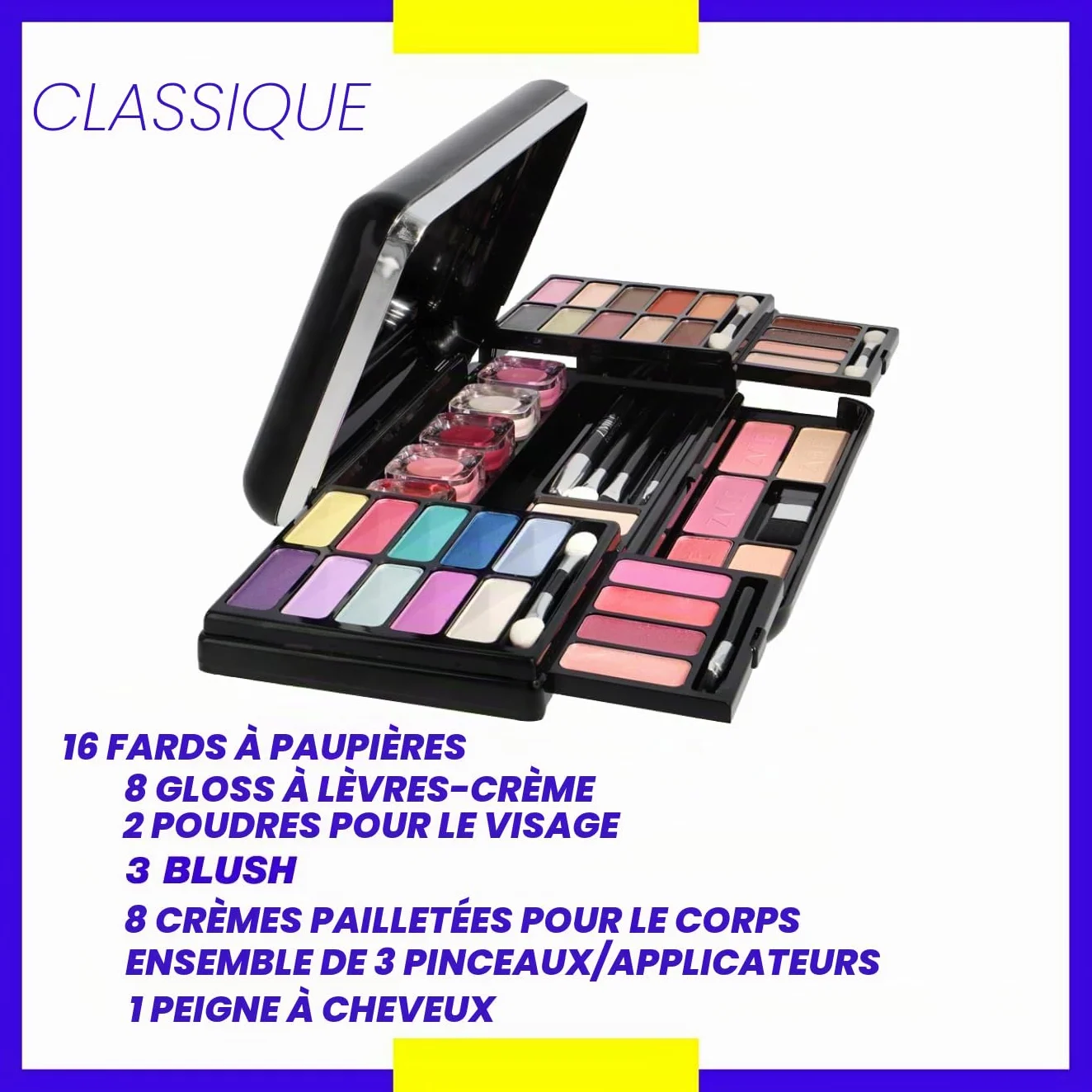 Palette de Maquillage 'Classic' ZMILE Cosmetics véganes