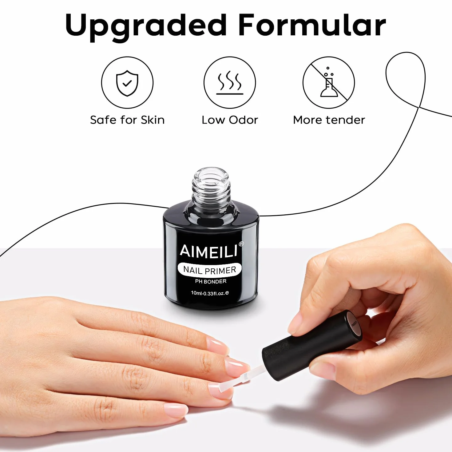 AIMEILI Nail Primer Semi Permanent 10ml