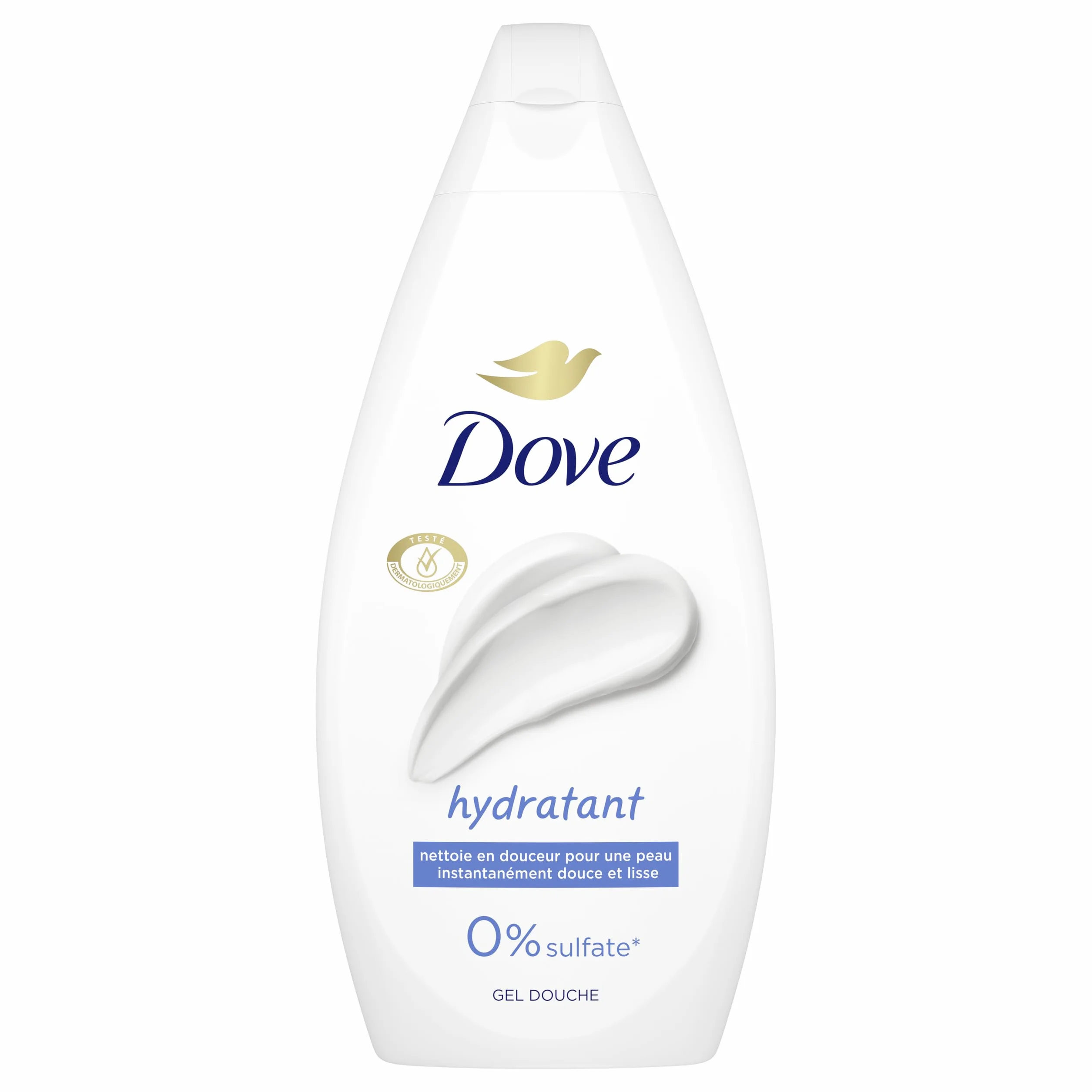 Dove Gel Douche Essentiel Hydratant 2x 450ml Testé Dermatologiquement 0% Sulfate