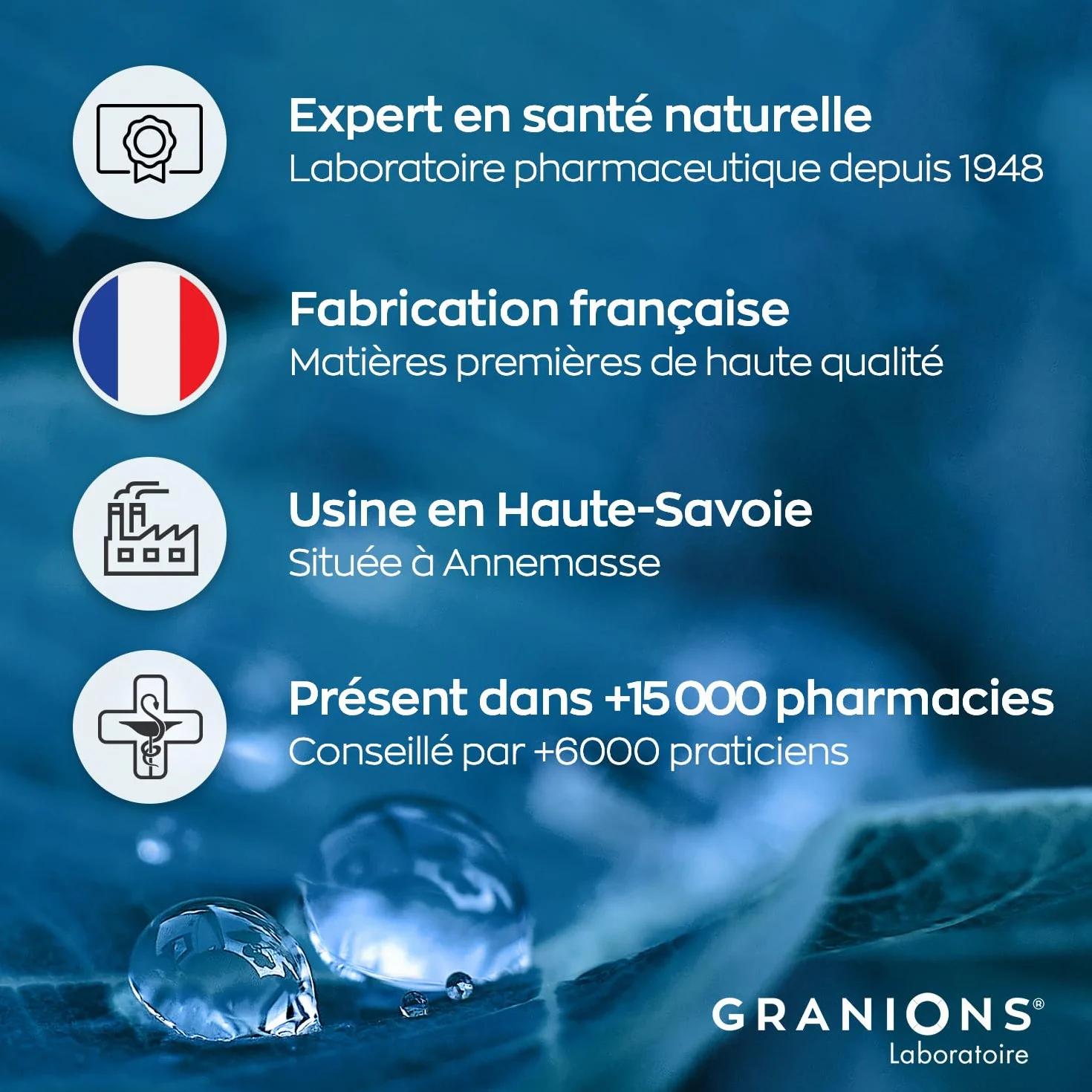 GRANIONS Gummies Sommeil Melatonine 1,9 mg Complément Alimentaire Adulte Vegan Sans Sucres 60 Gummies