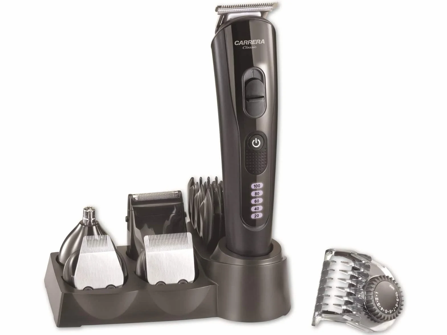 Carrera Beauty Classic Tondeuse à cheveux 6 en 1 Gris