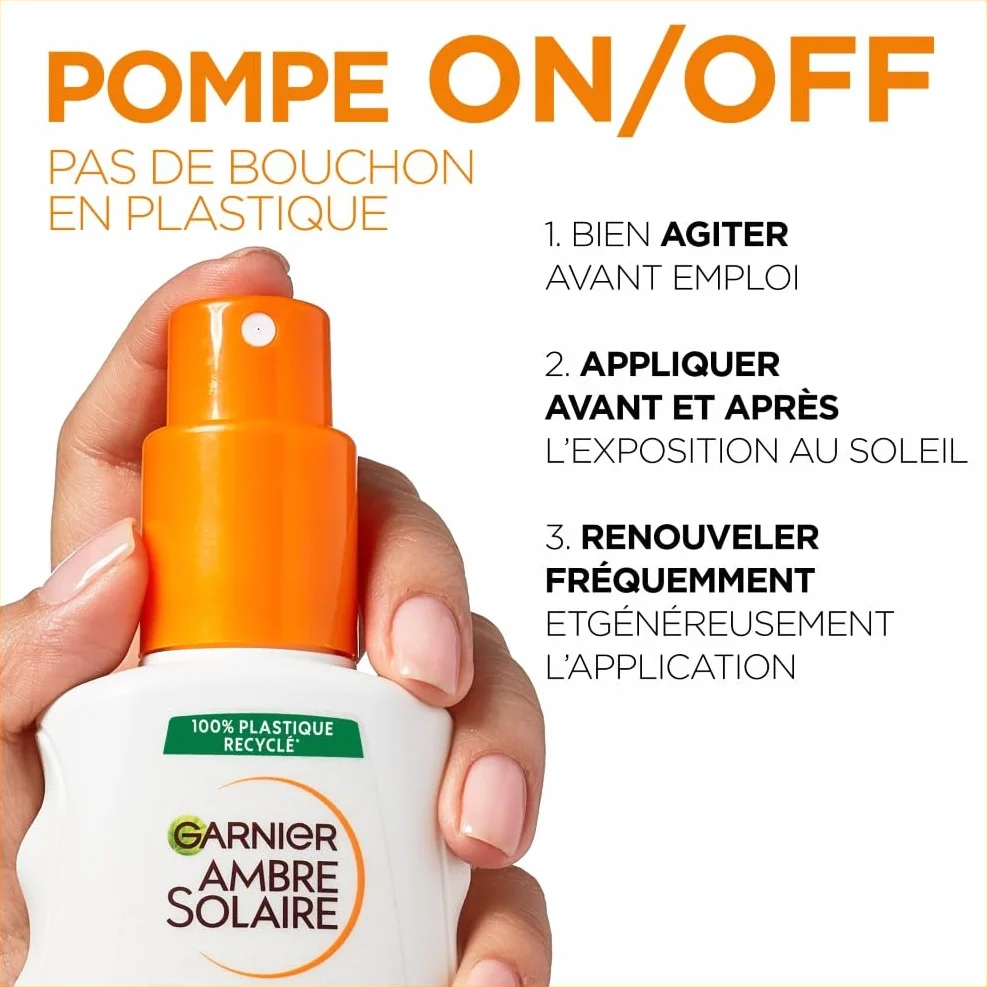 Garnier Ambre Solaire Sensitive Expert+ Spray Protection Solaire FPS 50+ 150 ml
