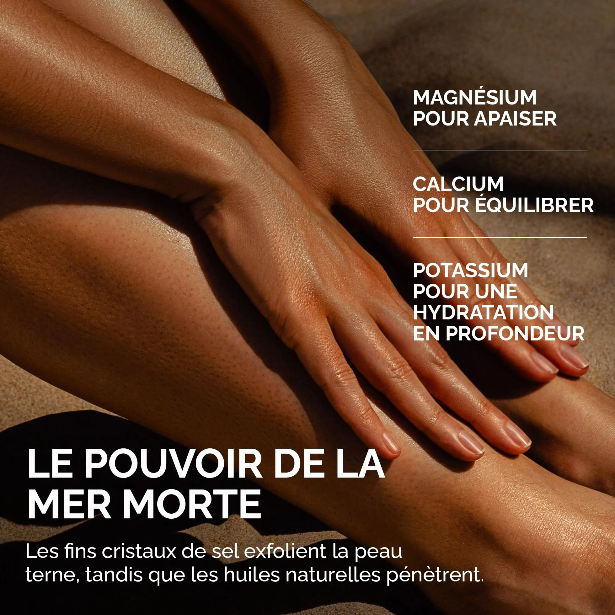 PraNaturals Gommage au Sel de la mer Morte 500 g – Hydratant & Nourrissant, aux Huiles Naturelles & Minéraux, Sans Parabens, Végan