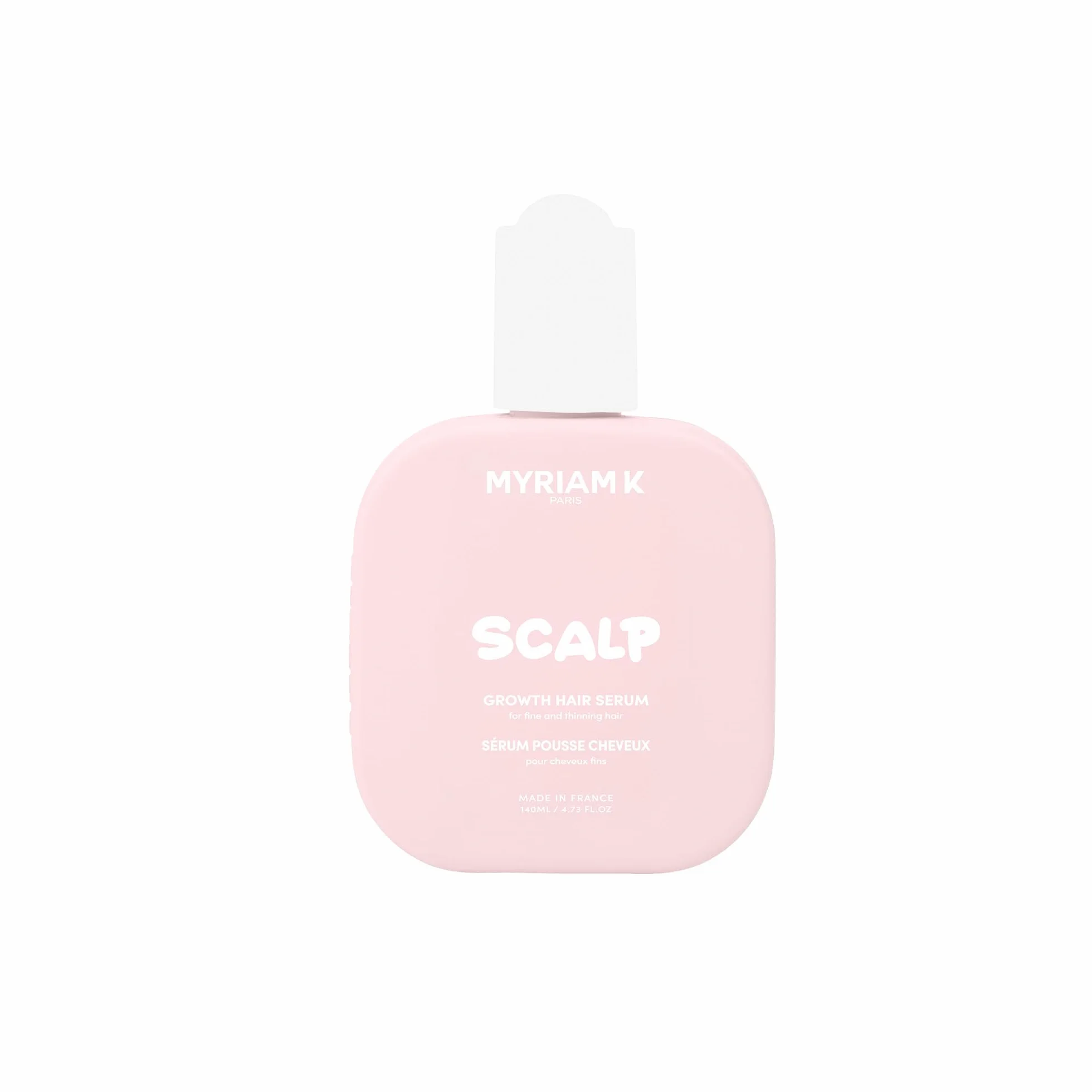 MYRIAM K PARIS – Sérum Pousse Cheveux 140ml – Scalp – Stimule la Croissance & Réduit la Chute – Complexe Actif aux 9 Plantes & Procapil – Pour Cheveux Clairsemés ou Affinés